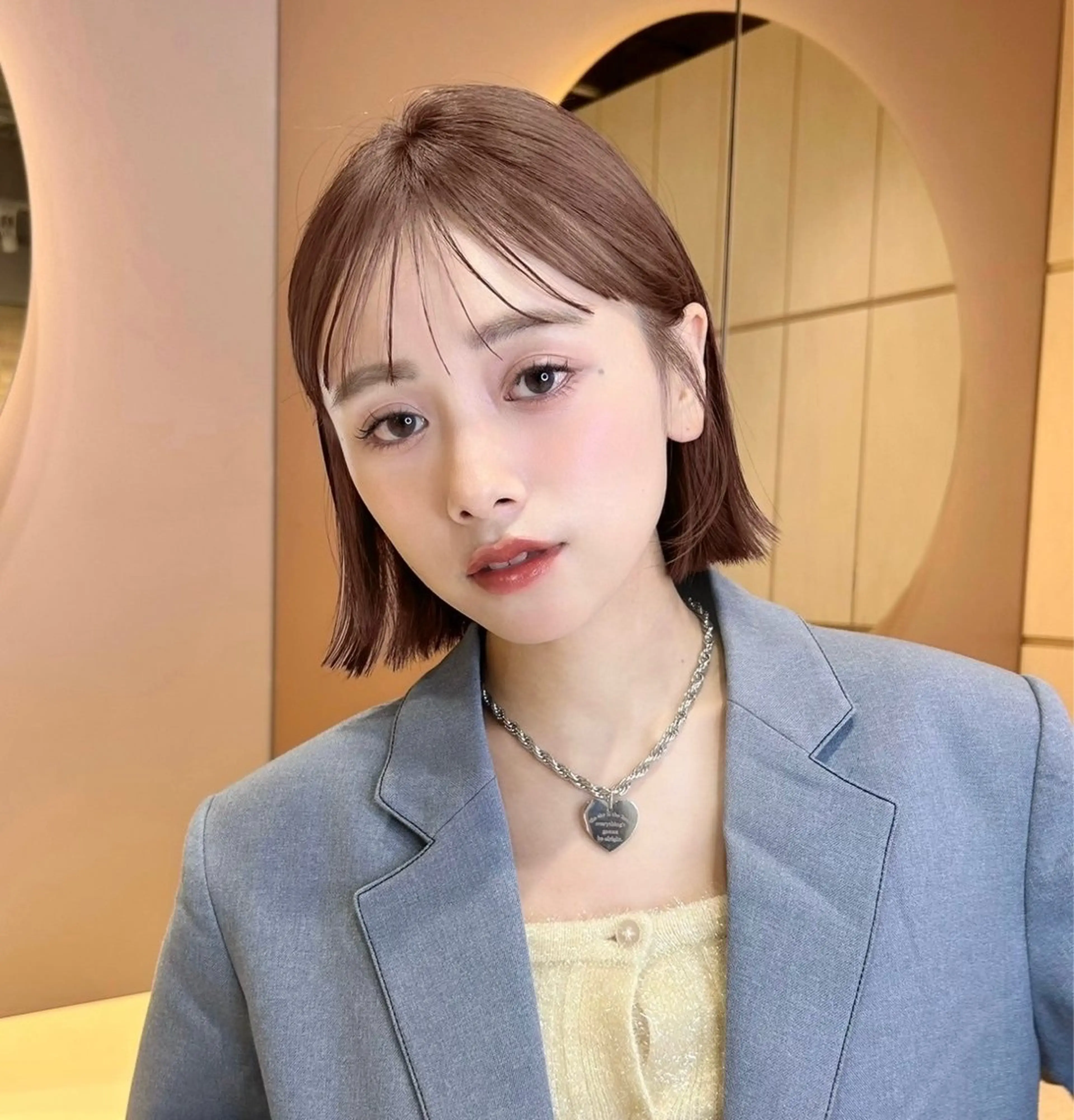 【✨1番お得メニュー✨】カット＋カラー＋Aujua4ステップトリートメント💙の写真