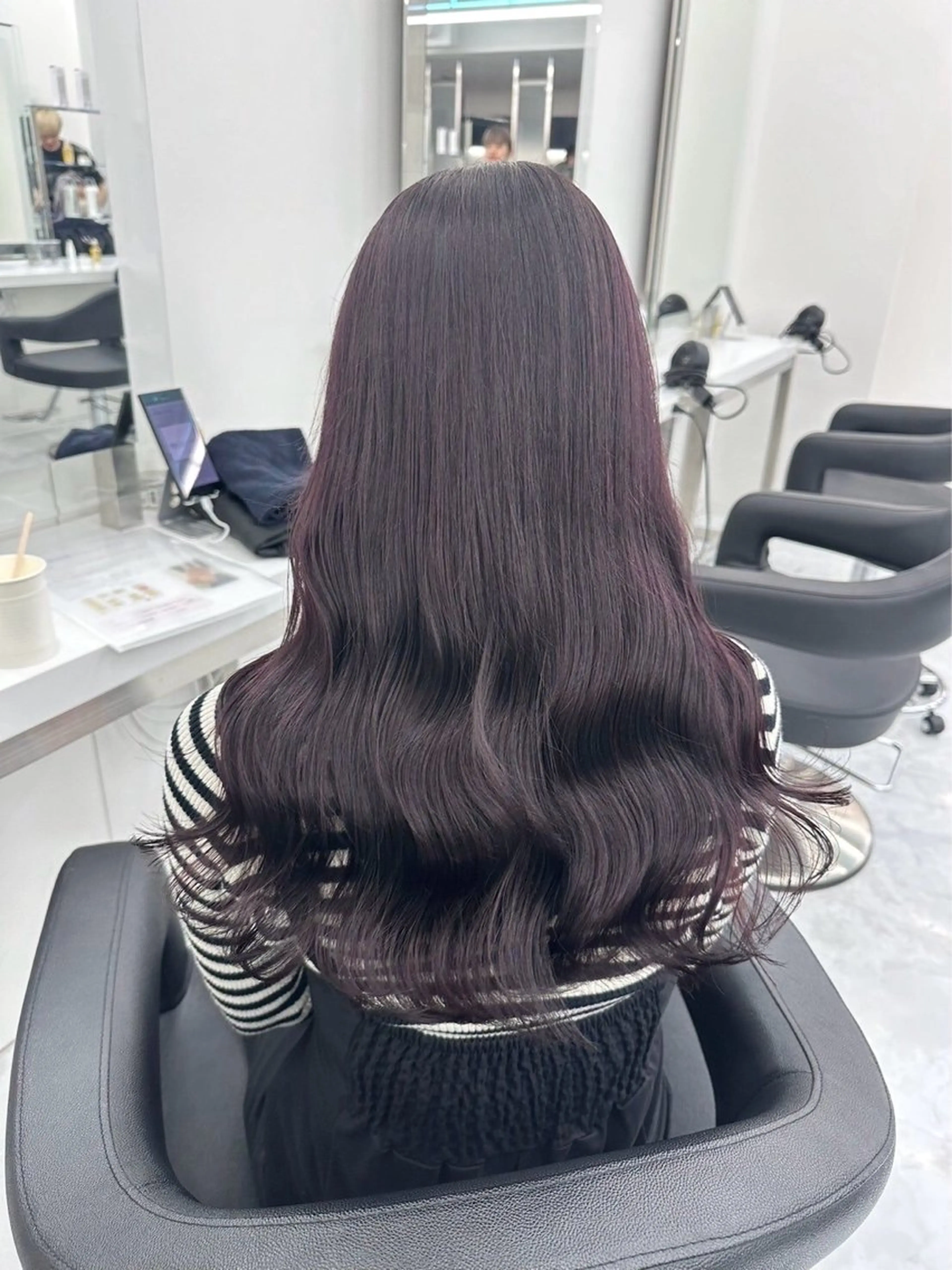 ロング カラー 髪質改善 ロング トリートメント 🐺メンズパーマ マッシュ　あさひ🐺のヘアスタイル