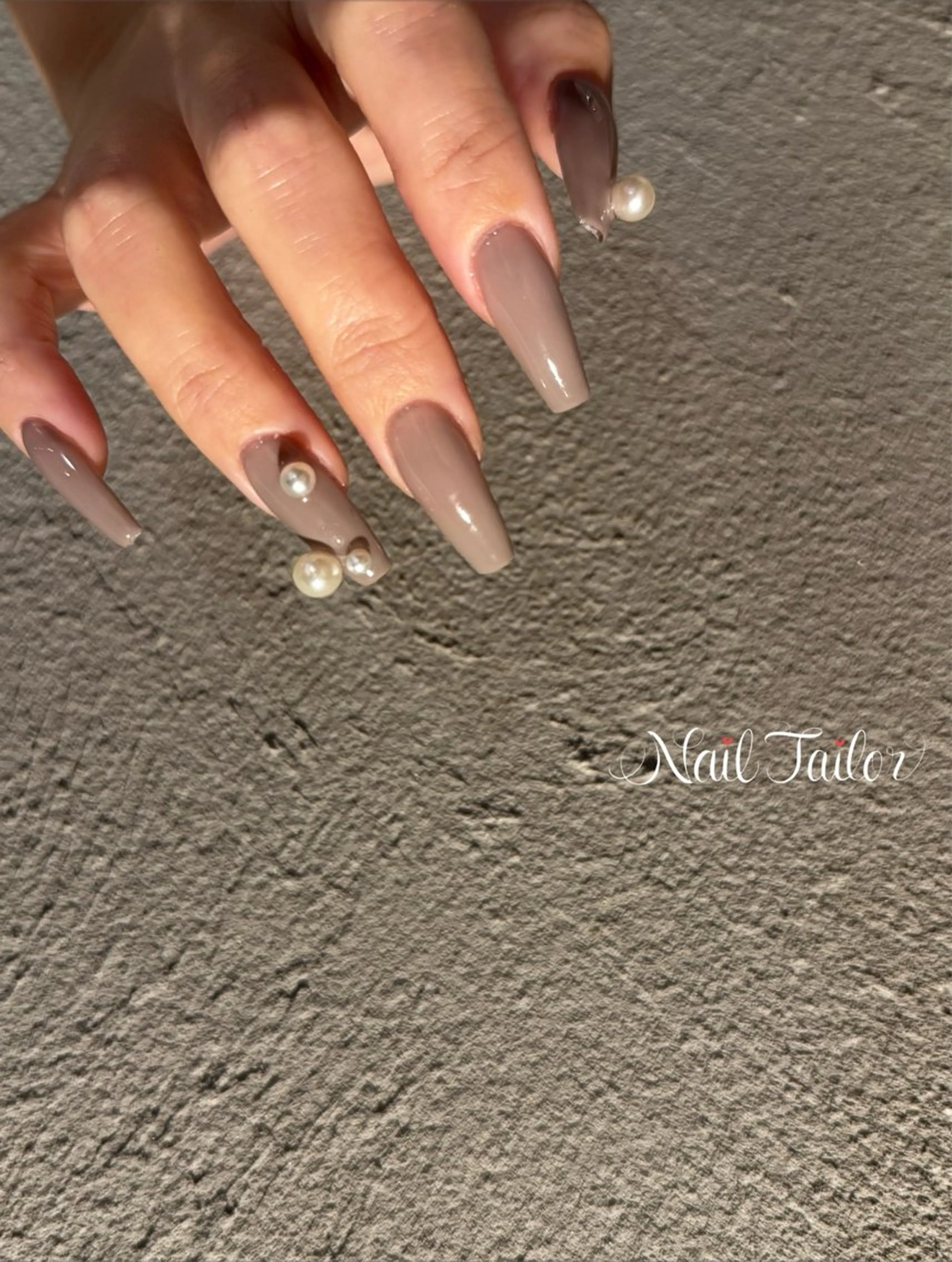 ネイル 入学式 卒業式 オフィスネイル スカルプネイル ブライダルネイル ハンドネイル 〜Nail Tailor〜　ネイルテイラー所属・NailTailor ネイルテイラーのネイルデザイン