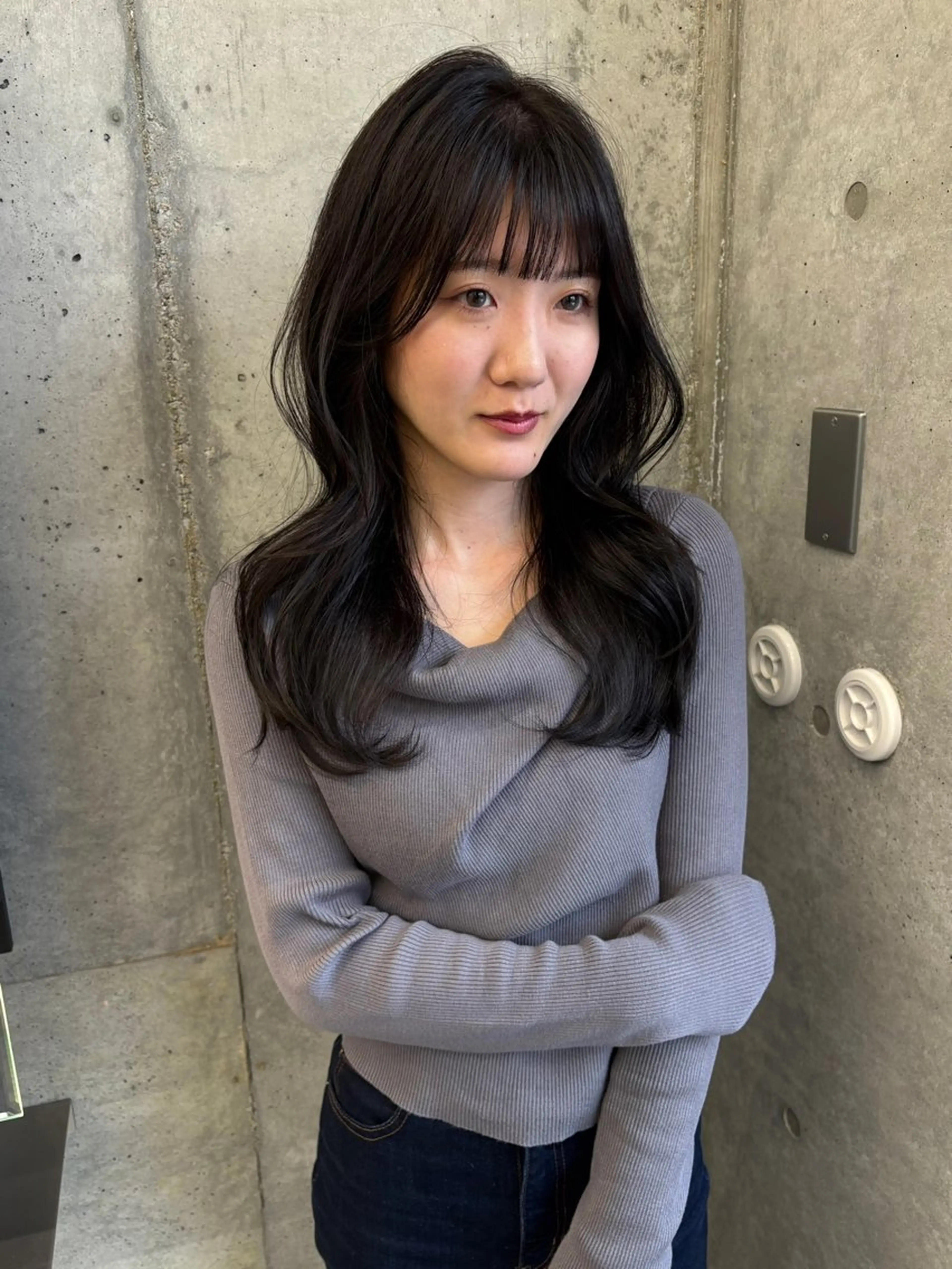 ロング カラー カット ヘアカラー umu.⌇ mihiroのヘアスタイル