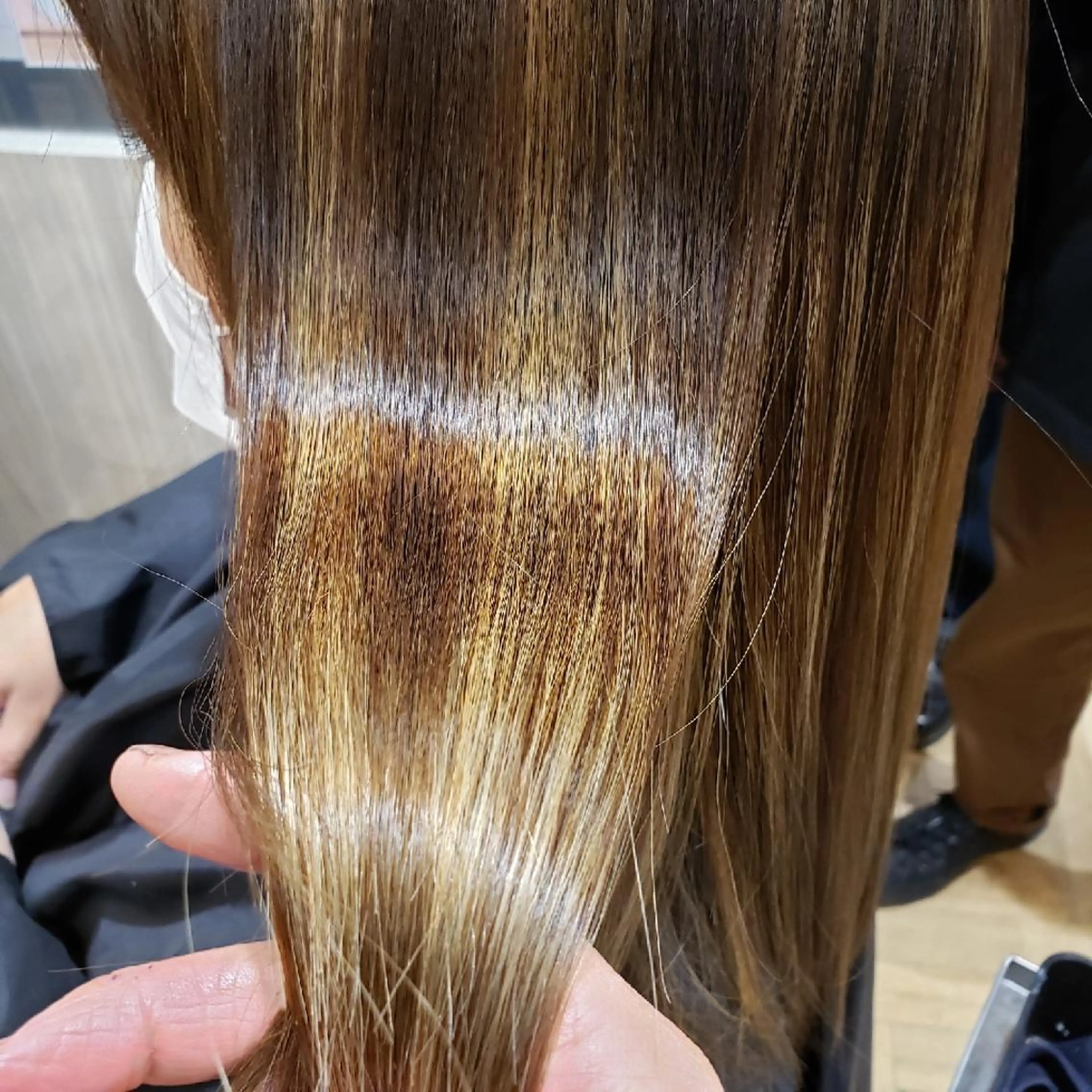 カラー トリートメント ma cherie 三浦直美のヘアスタイル
