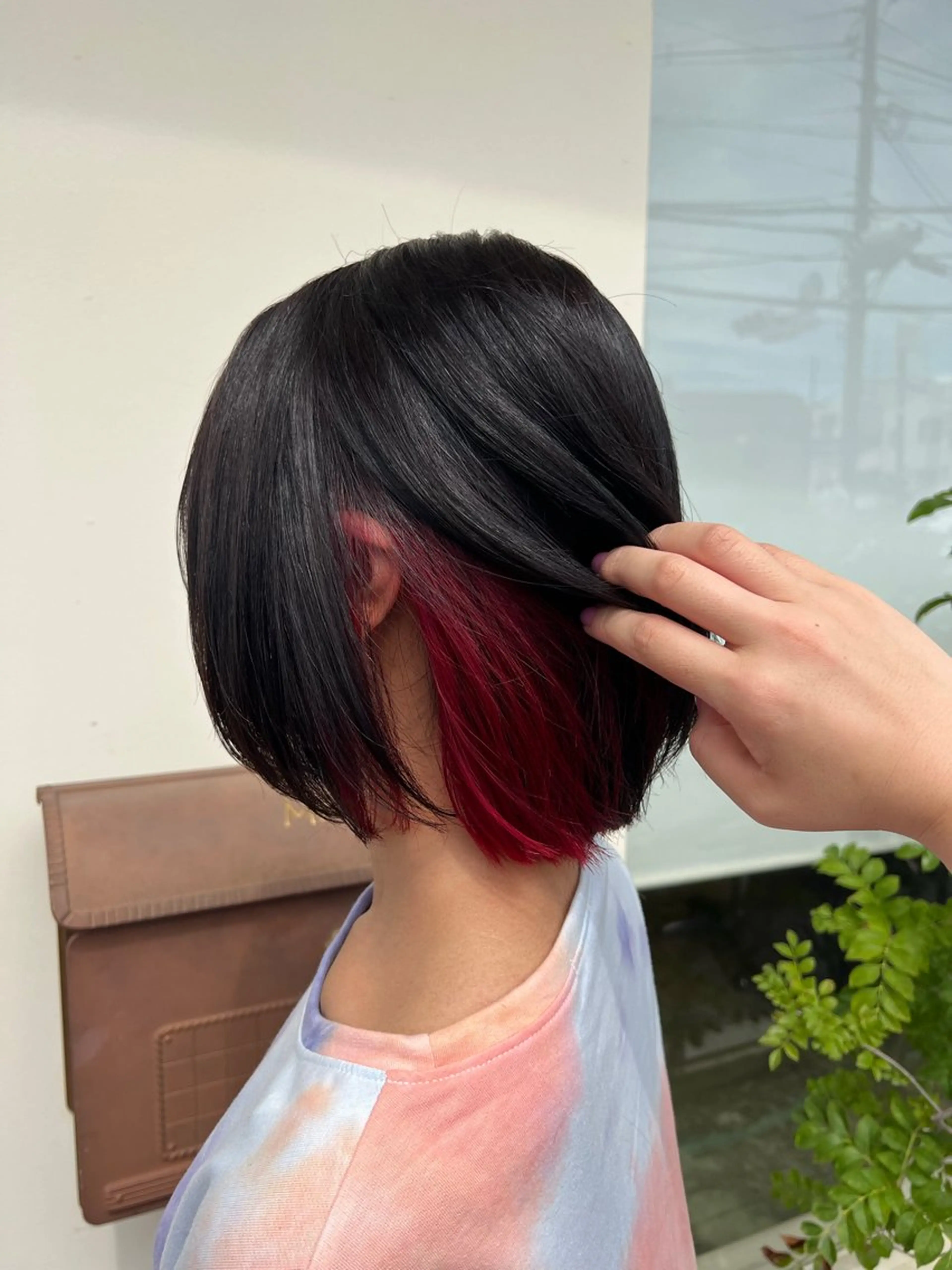 ショート カラー 長尾ゆりの/ボブ/ ベージュ/ハイトーンのヘアスタイル