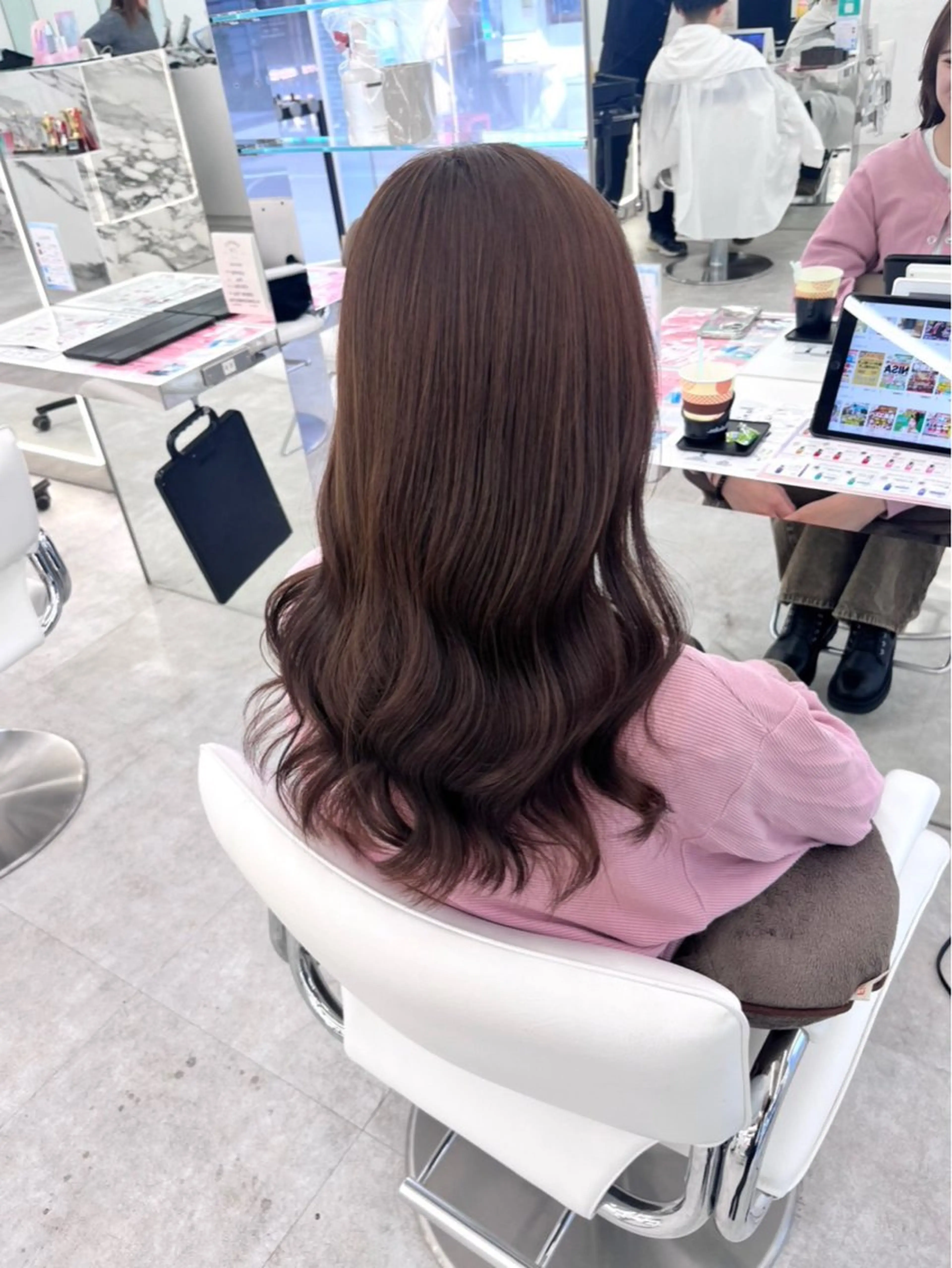 ロング カラー 韓国風艶カラー 🇰🇷RYUKIのヘアスタイル