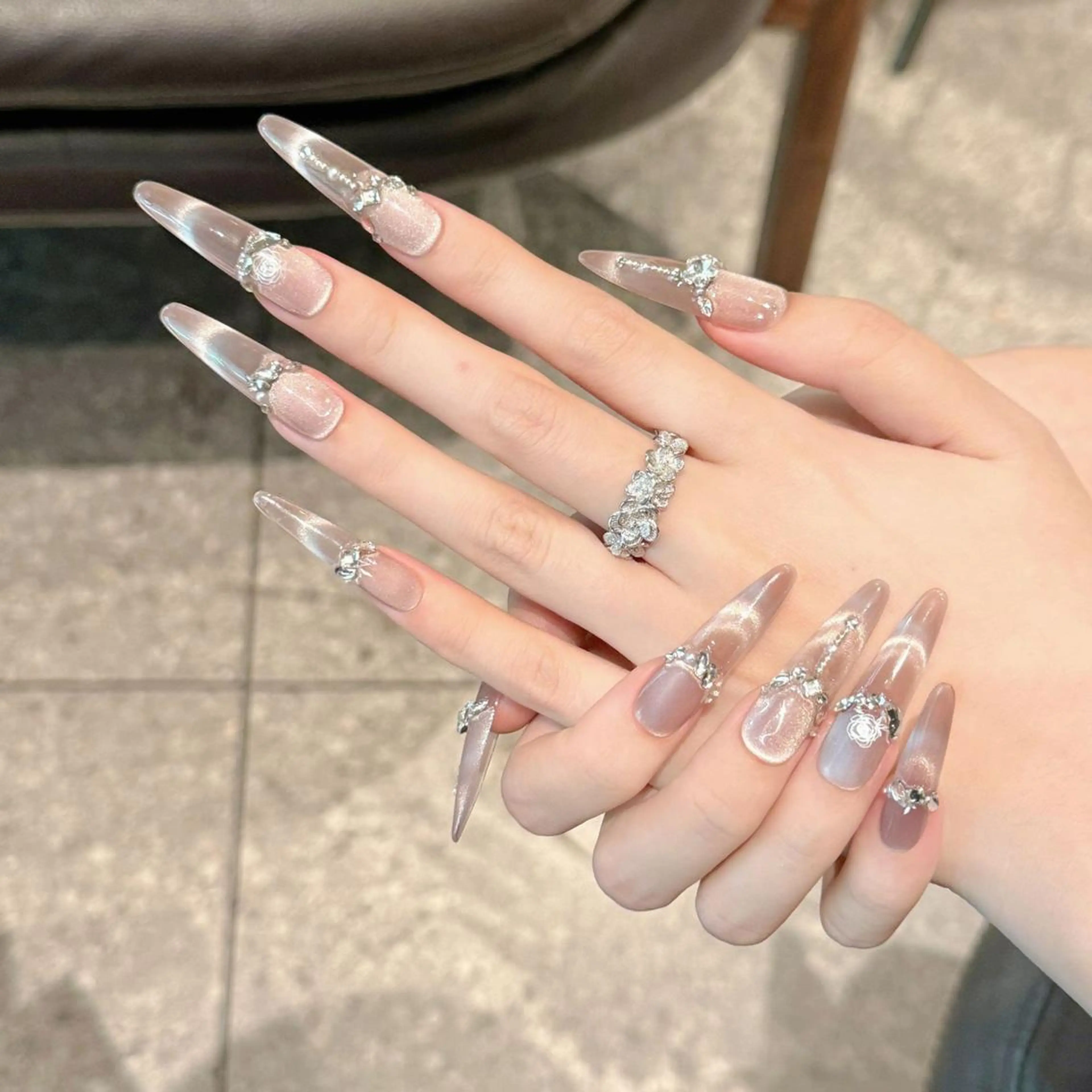ネイル ジェルネイル スカルプネイル ネイルチップ KIMI 🐰のネイルデザイン