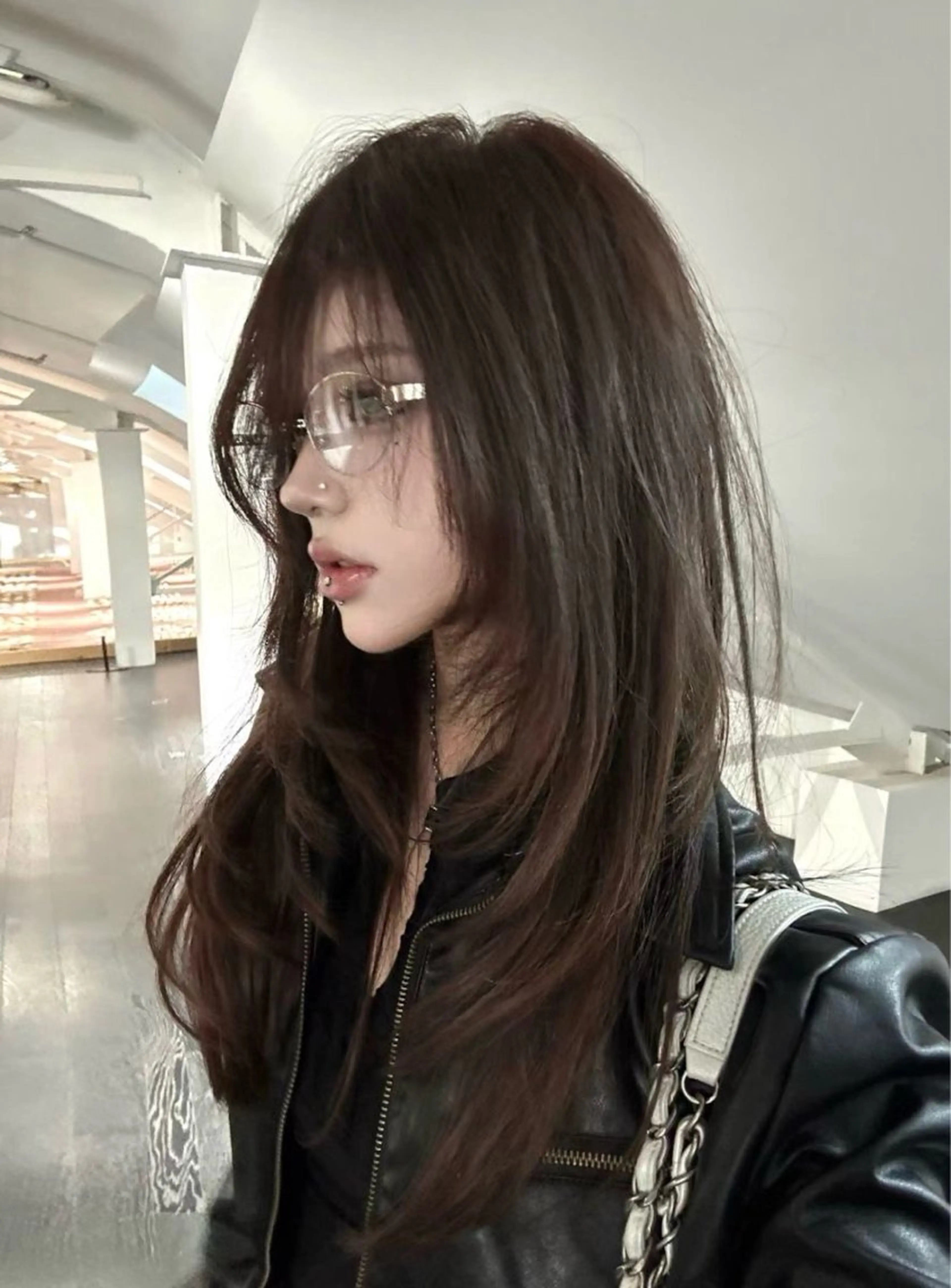 セミロング カラー ヘアアレンジ 髪質改善 トリートメント ヘアカラー トリートメント ヘアセット 💗うる艶モテ髪 💗髪質改善✨🫧のヘアスタイル