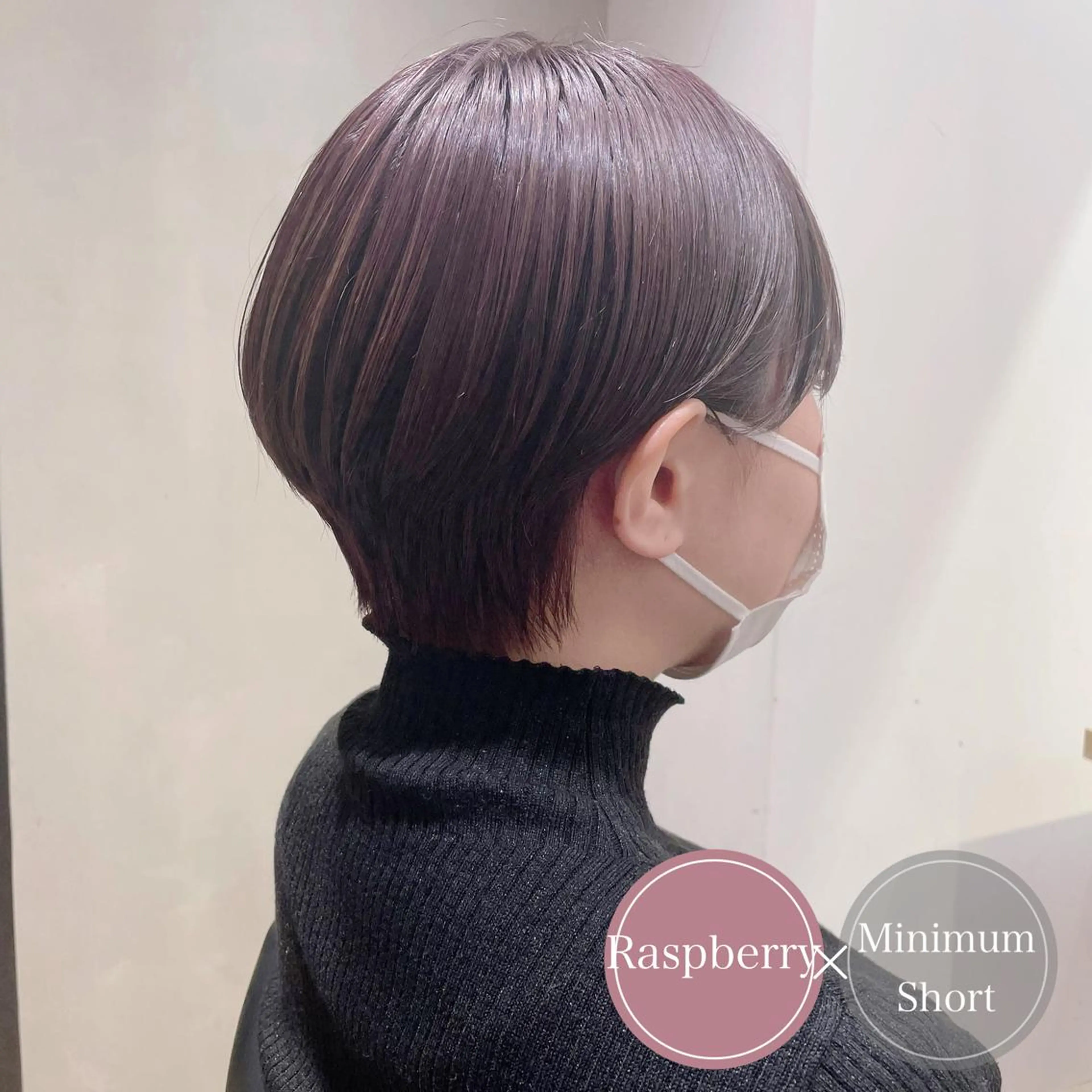 ショート カラー ブリーチ イヤリングカラー インナーカラー くせ毛 似合わせカット ショート・ボブ💫 シブヤトモヒロのヘアスタイル