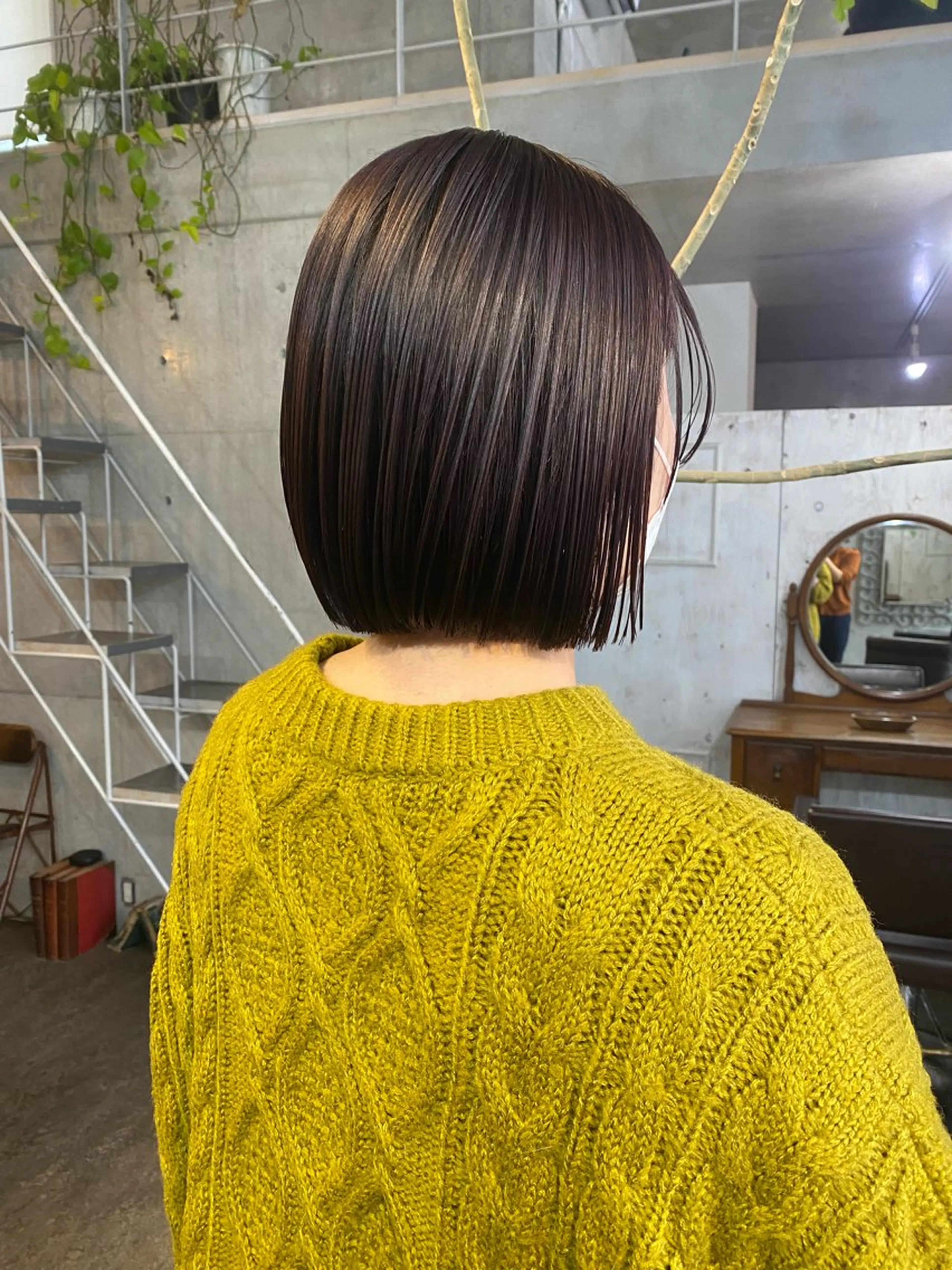 ショート カット ヘアカラー トリートメント モリモト サナのヘアスタイル