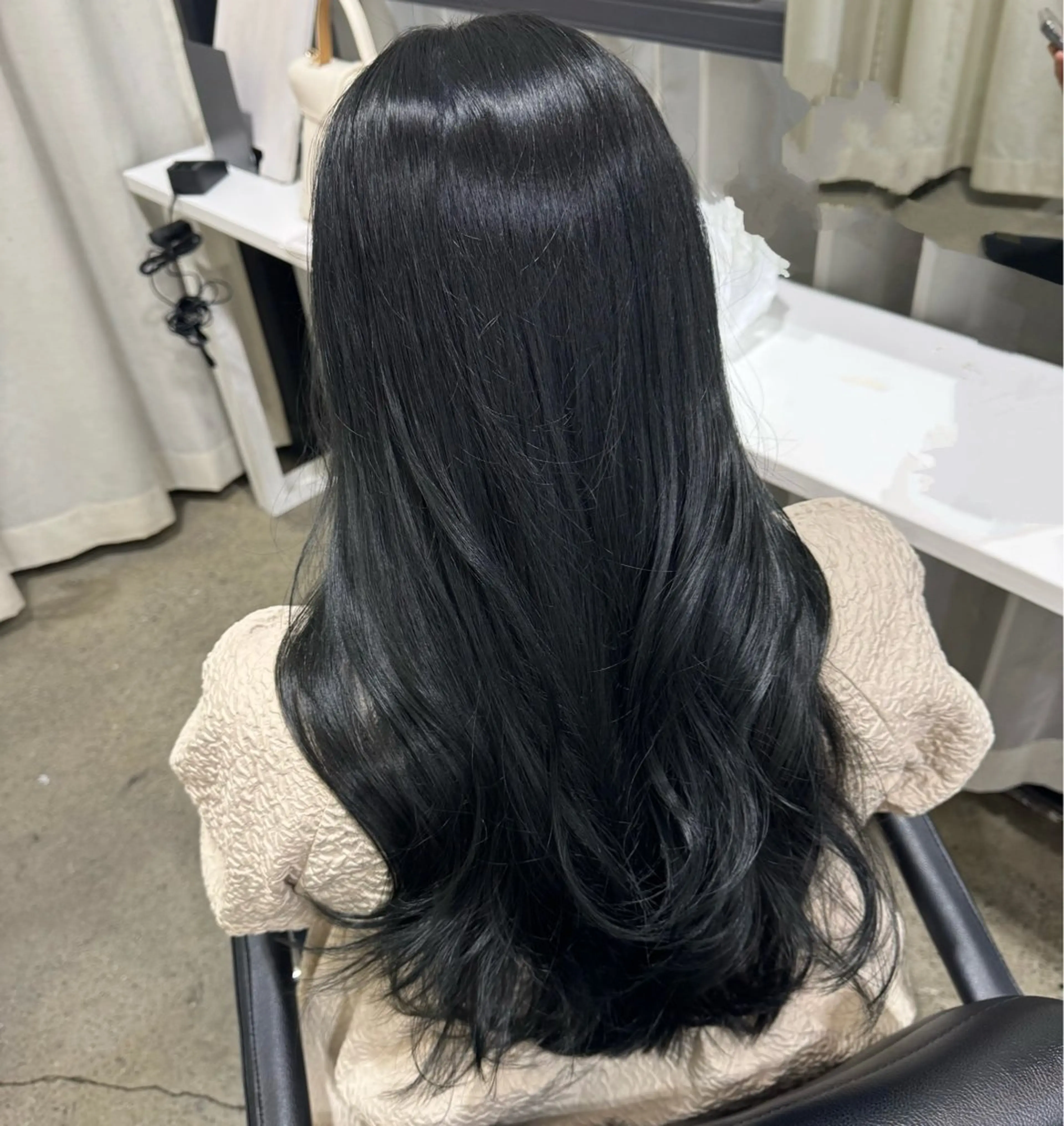 ロング レイヤーカット ロング EDAME 🍑いぶきのヘアスタイル