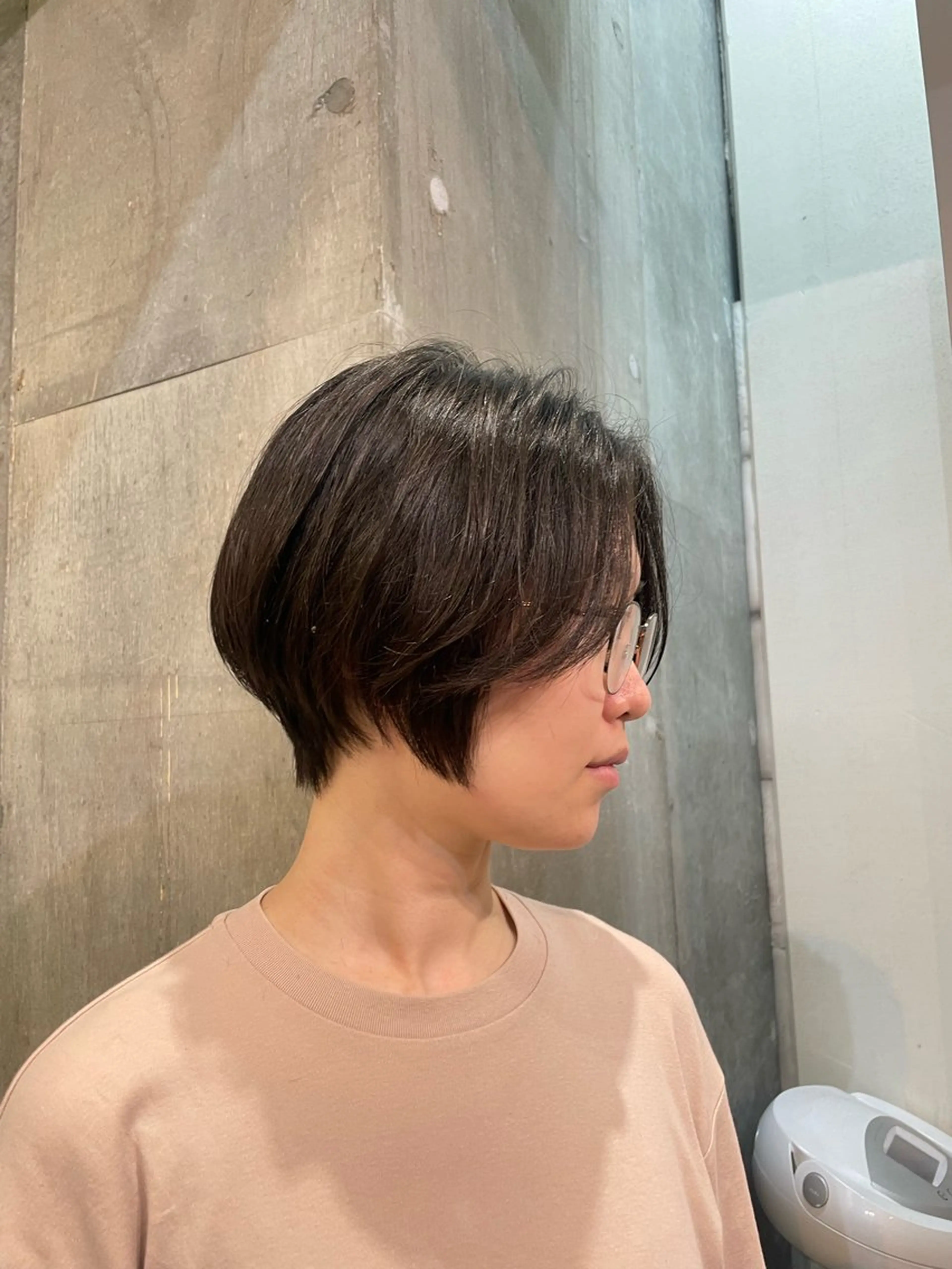 ショート 山下 紗里奈のヘアスタイル
