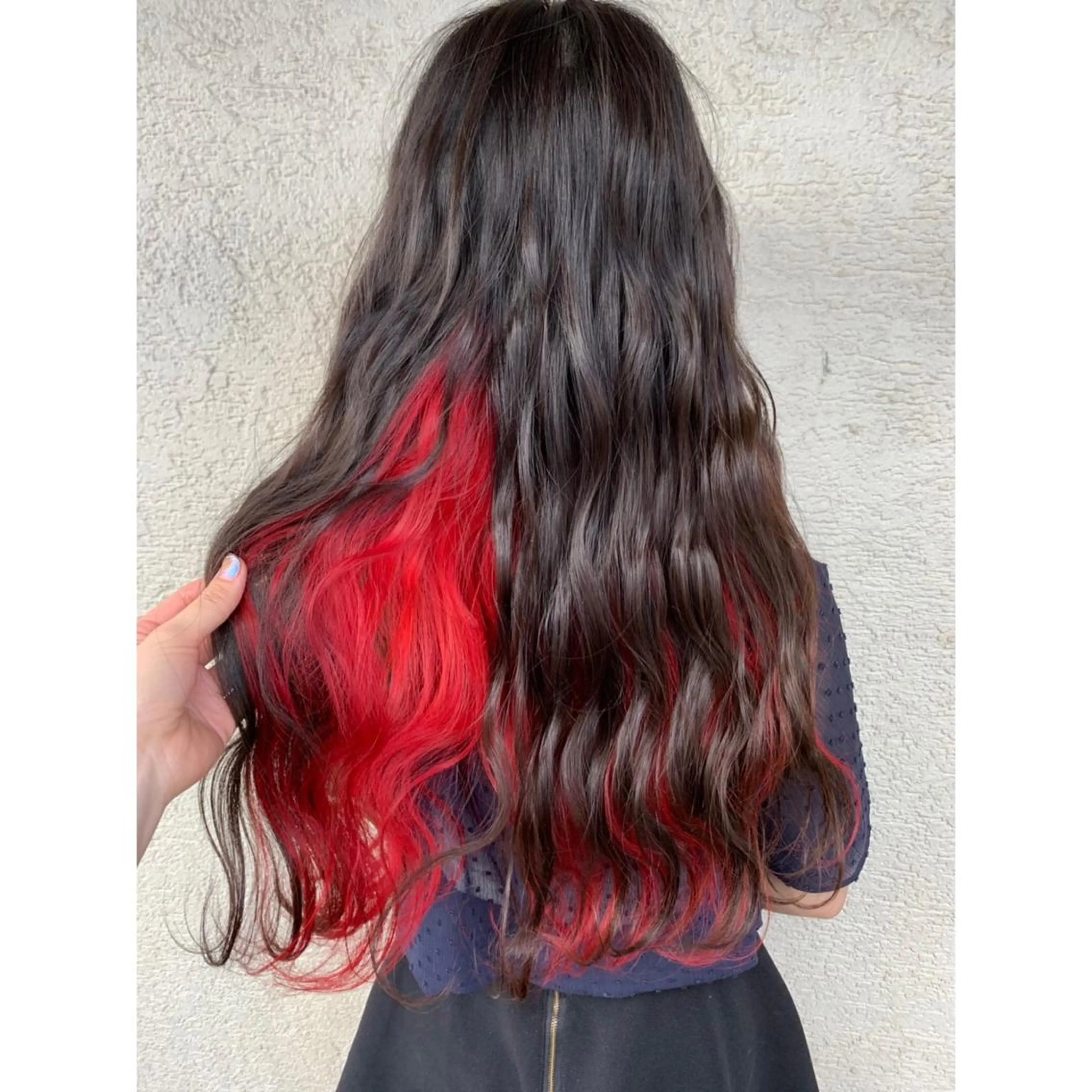 ロング ヘアカラー トリートメント アブアイ所属・艶髪・酸性ストレート フリツのヘアスタイル