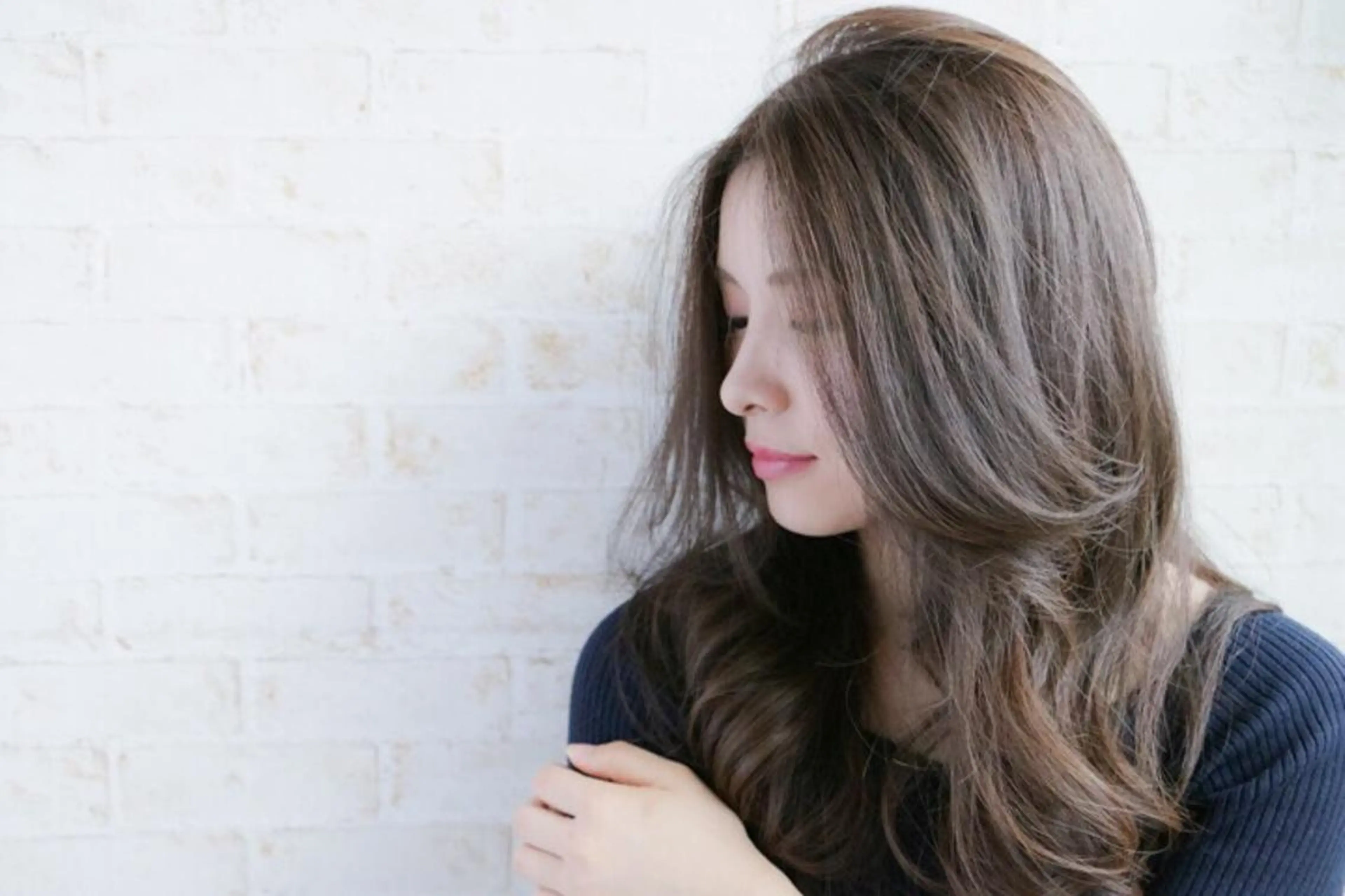 ロング CUT HOUSE NEW YORK所属・馬渕 由梨のヘアスタイル