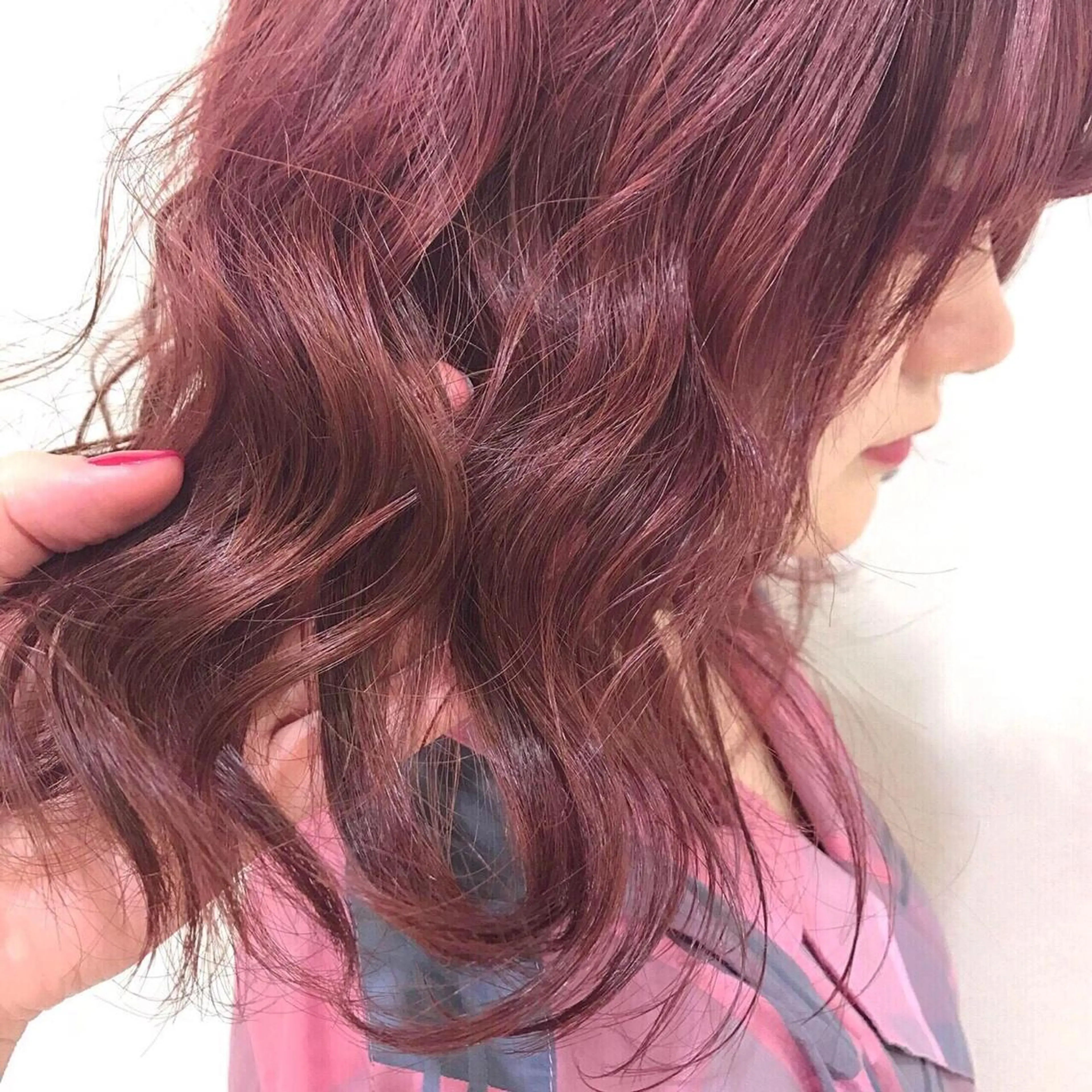 セミロング カラー 💓💓彩 音💓💓のマツエク・マツパデザイン