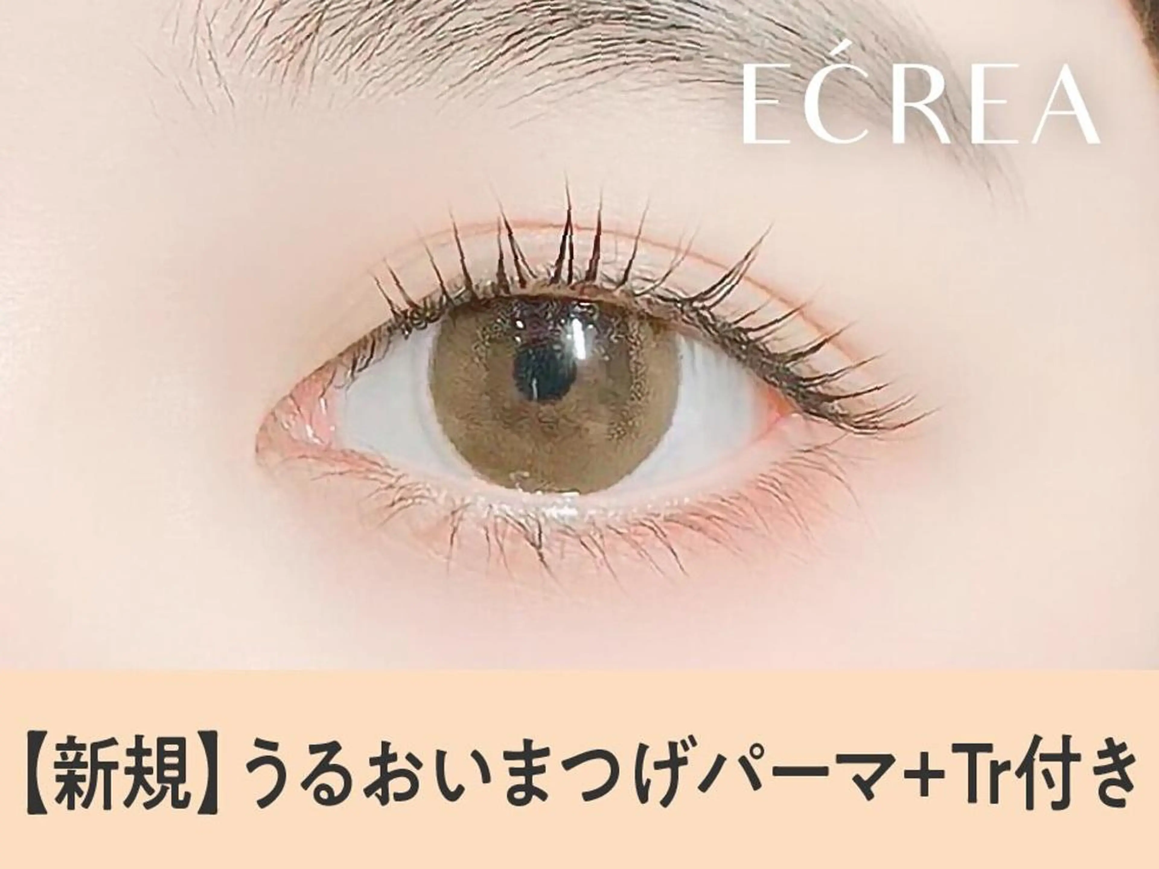 マツエク・マツパ フラットラッシュ 韓国風マツエク パリジェンヌラッシュリフト セーブル ECREA★ 元町店のマツエク・マツパデザイン