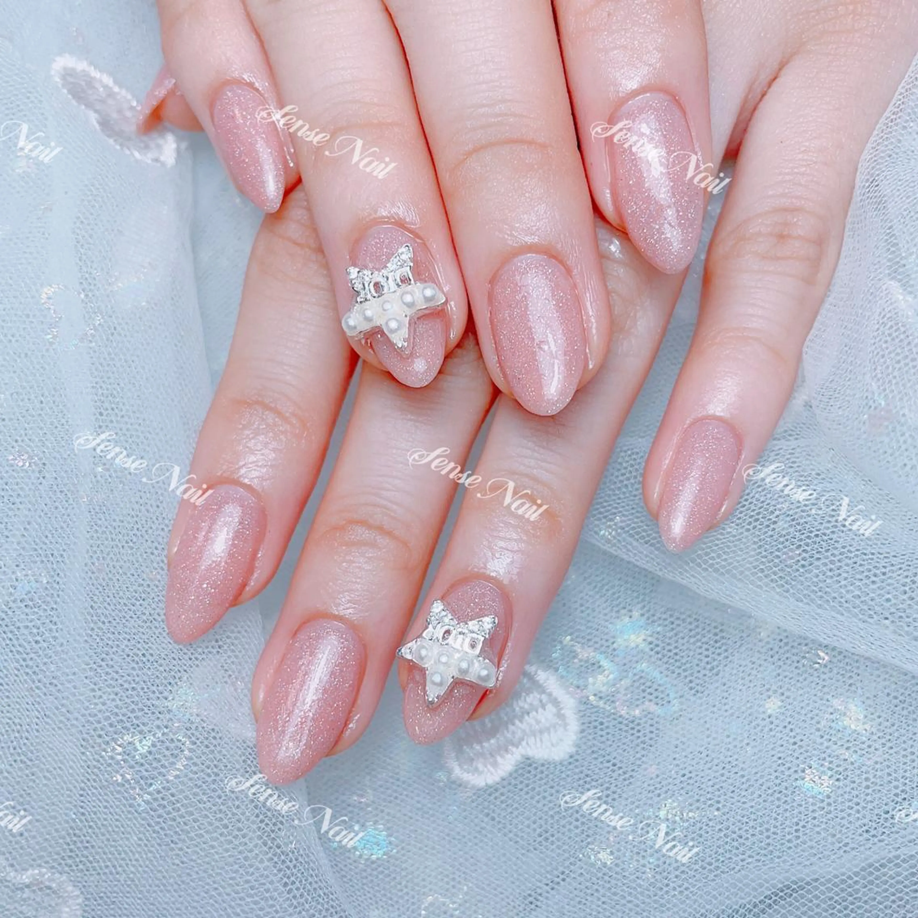ネイル ハンドネイル Bunny 🐰のネイルデザイン