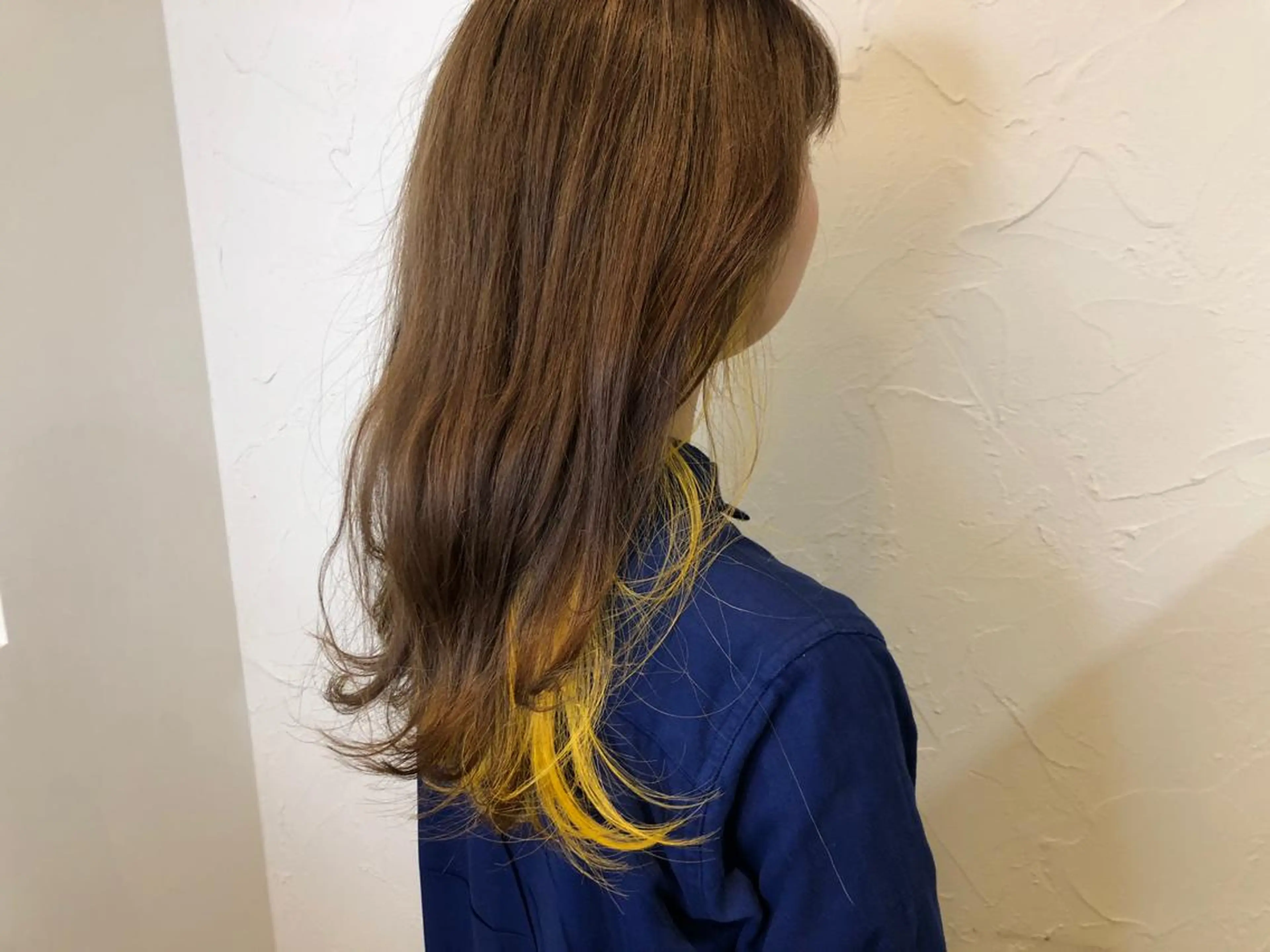 セミロング カラー パーマ 🟤TAP🟤 木曳野　金沢店のヘアスタイル