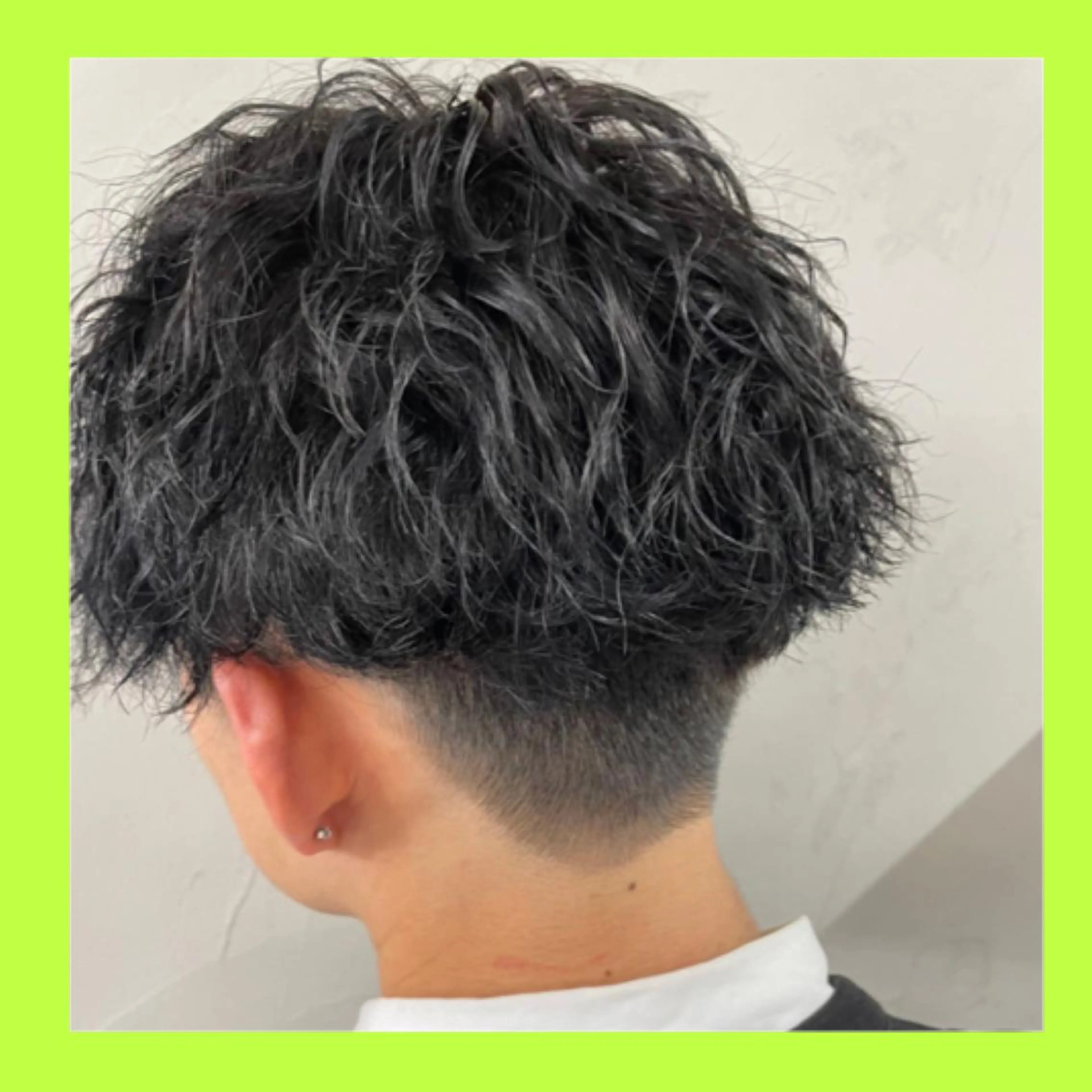 ショート パーマ メンズ マッシュ メンズパーマ メンズツイストパーマ ツイストスパイラルパーマ マッシュヘア メンズサロンロス【LOSS】所属・🦋🌈LOSS NOBUTA🌈🦋のヘアスタイル