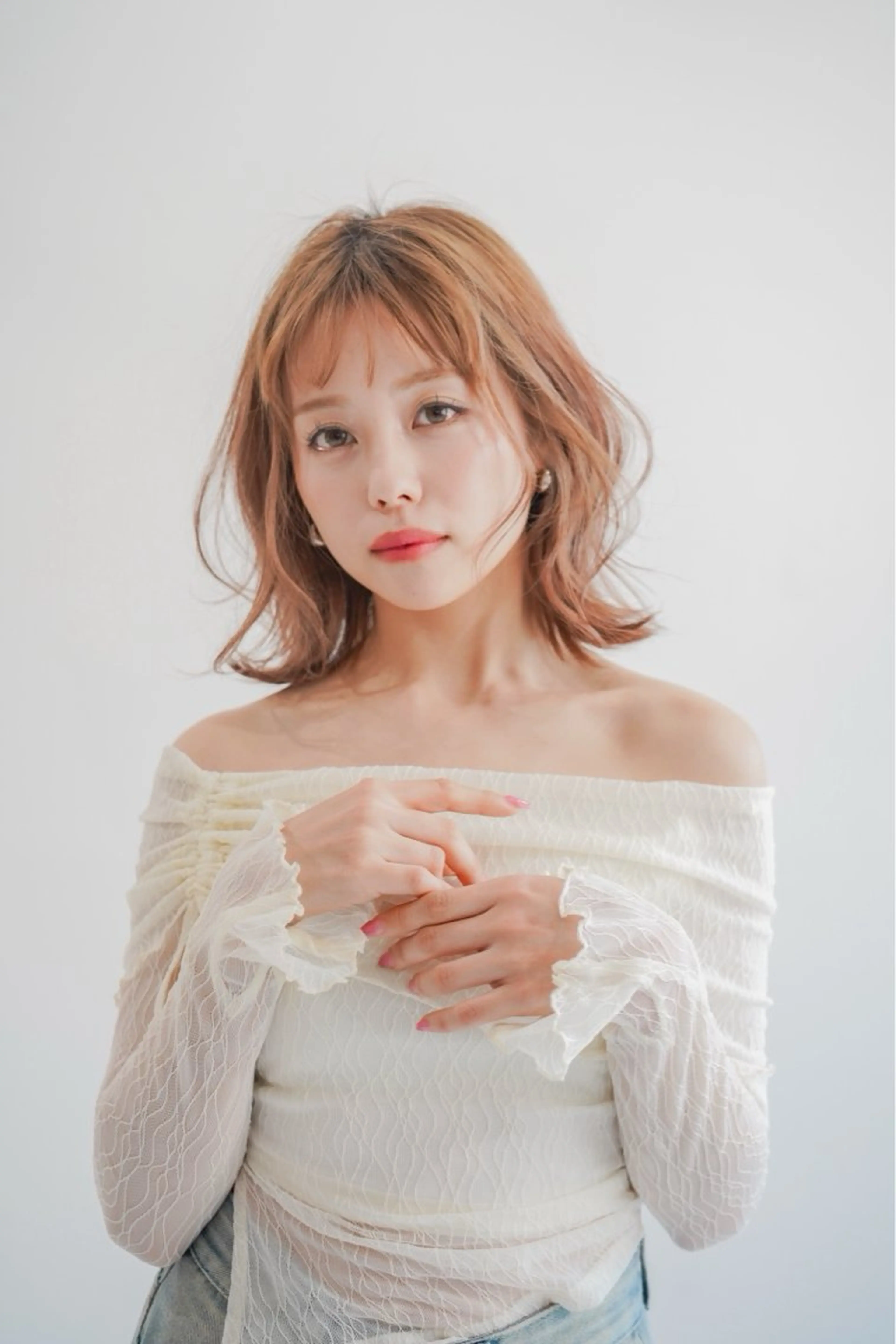 ショート ヘアカラー トリートメント 透明感カラー/ボブ/ 瀬島せりかのヘアスタイル