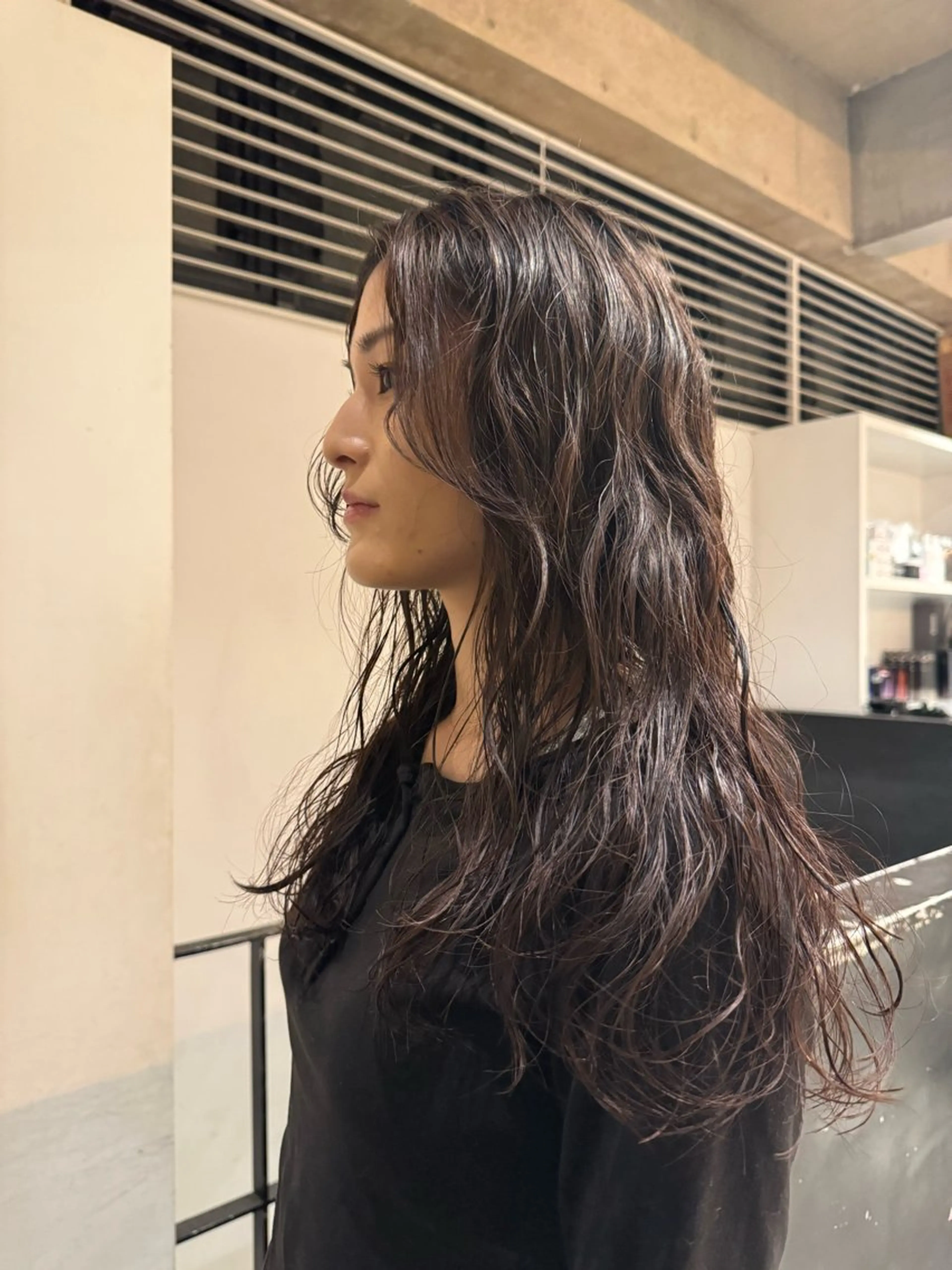 ロング パーマ Luxe表参道 髪質改善　奈良のヘアスタイル