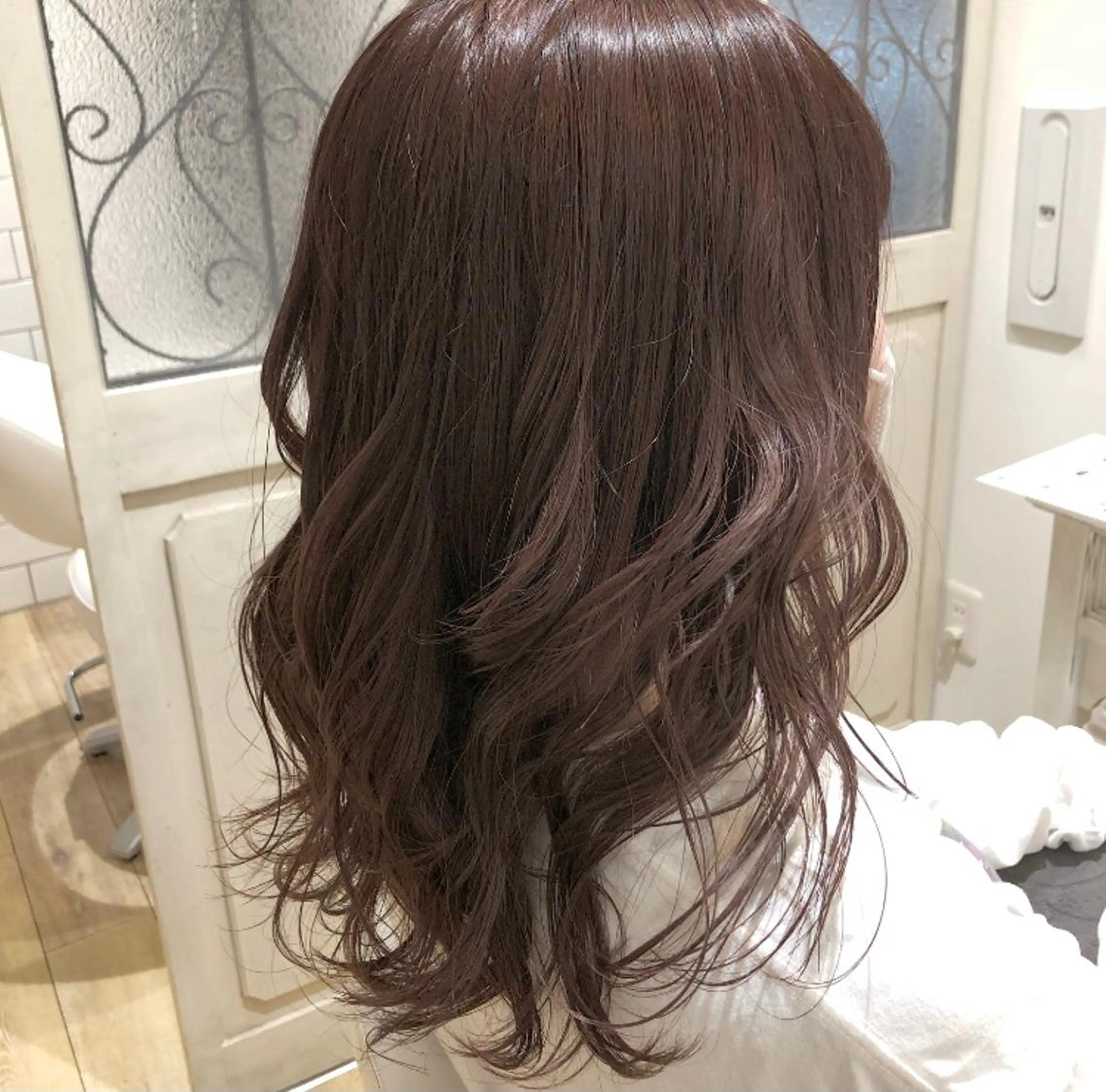 ミディアム カラー カシス ✨🌿大人可愛い愛さ れhair🌿✨松本のヘアスタイル