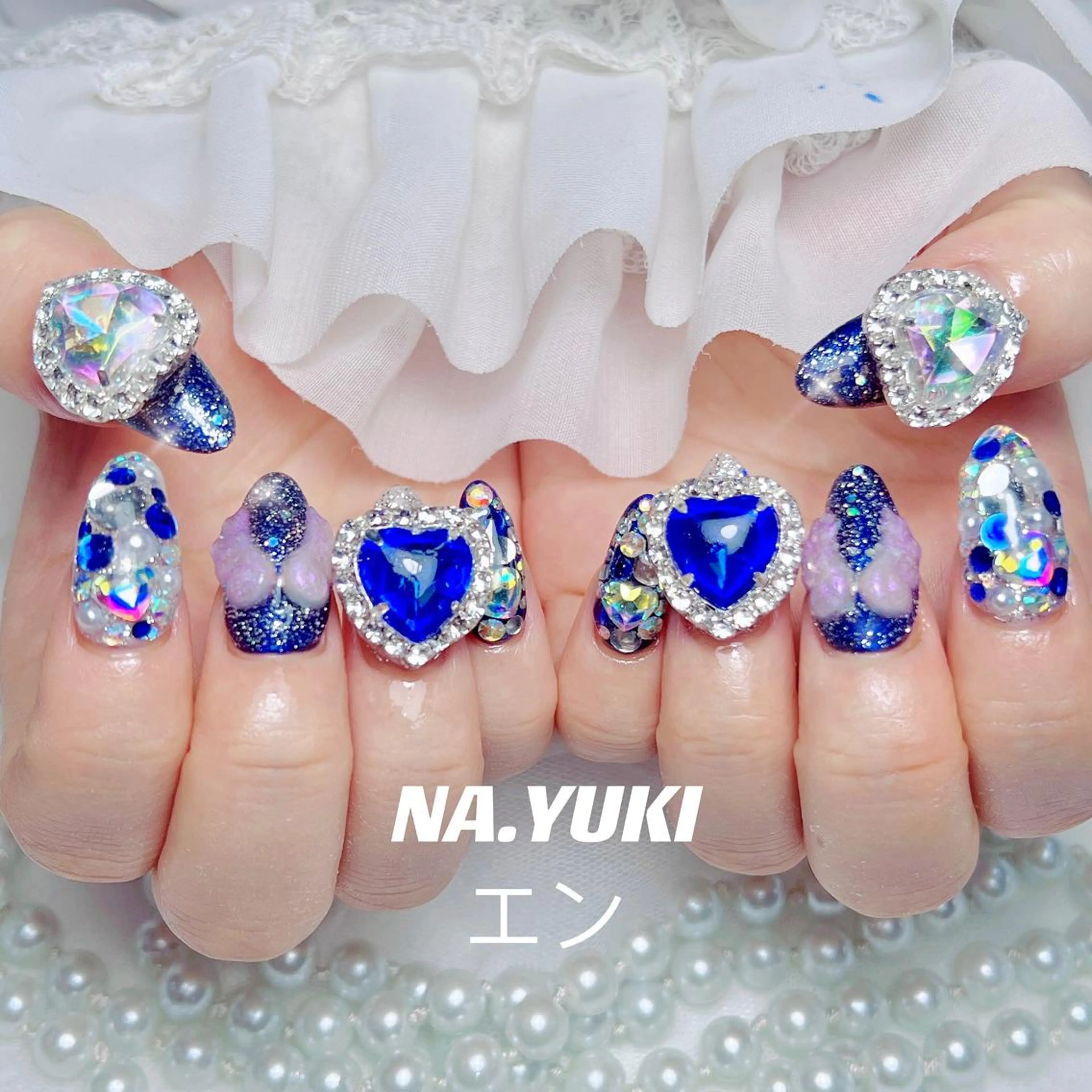 ネイル 持ち込み ハンドネイル ハンドケア ナユキNA.YUKI 池袋店のネイルデザイン