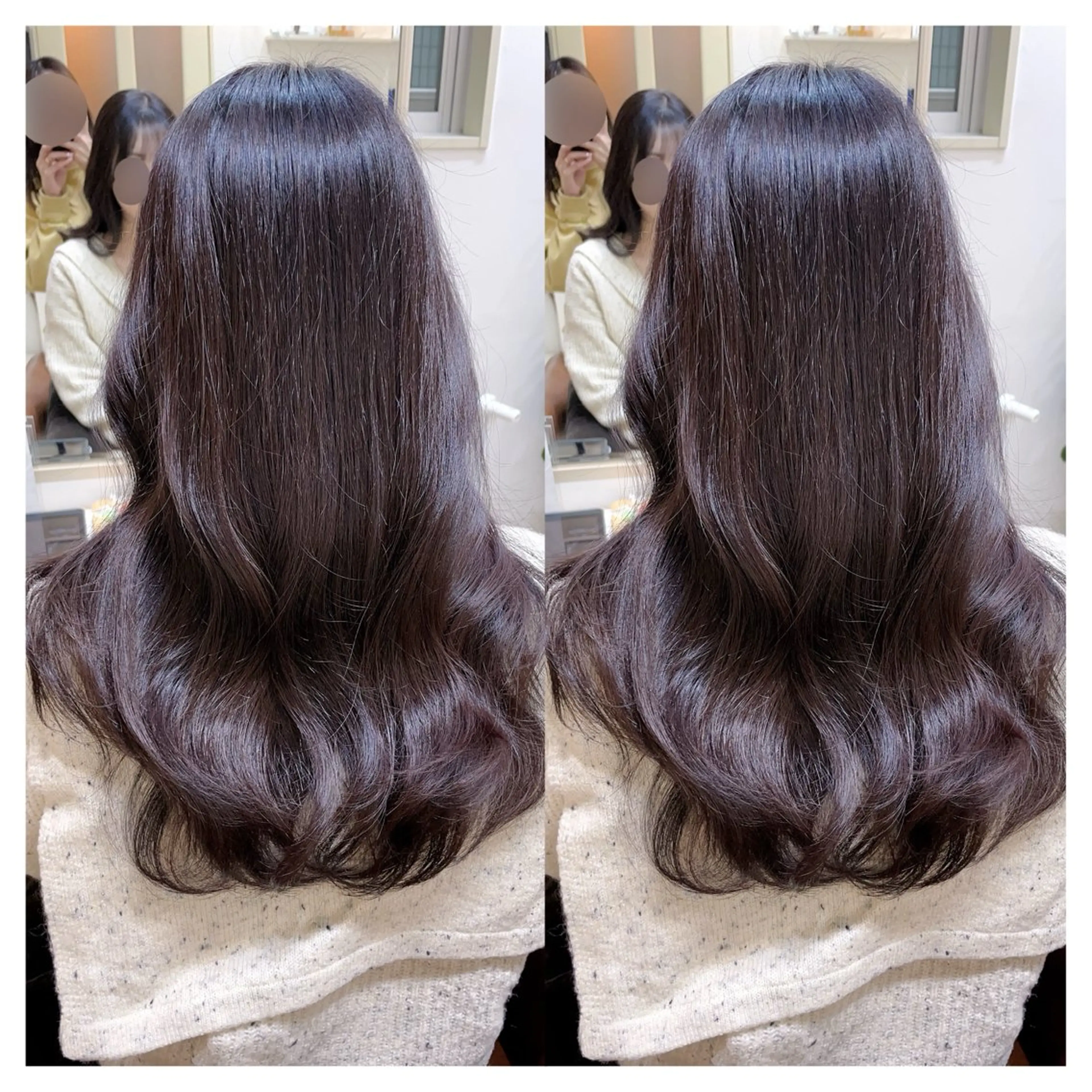 ロング カラー カット ヘアカラー トリートメント 村山 茉衣のヘアスタイル