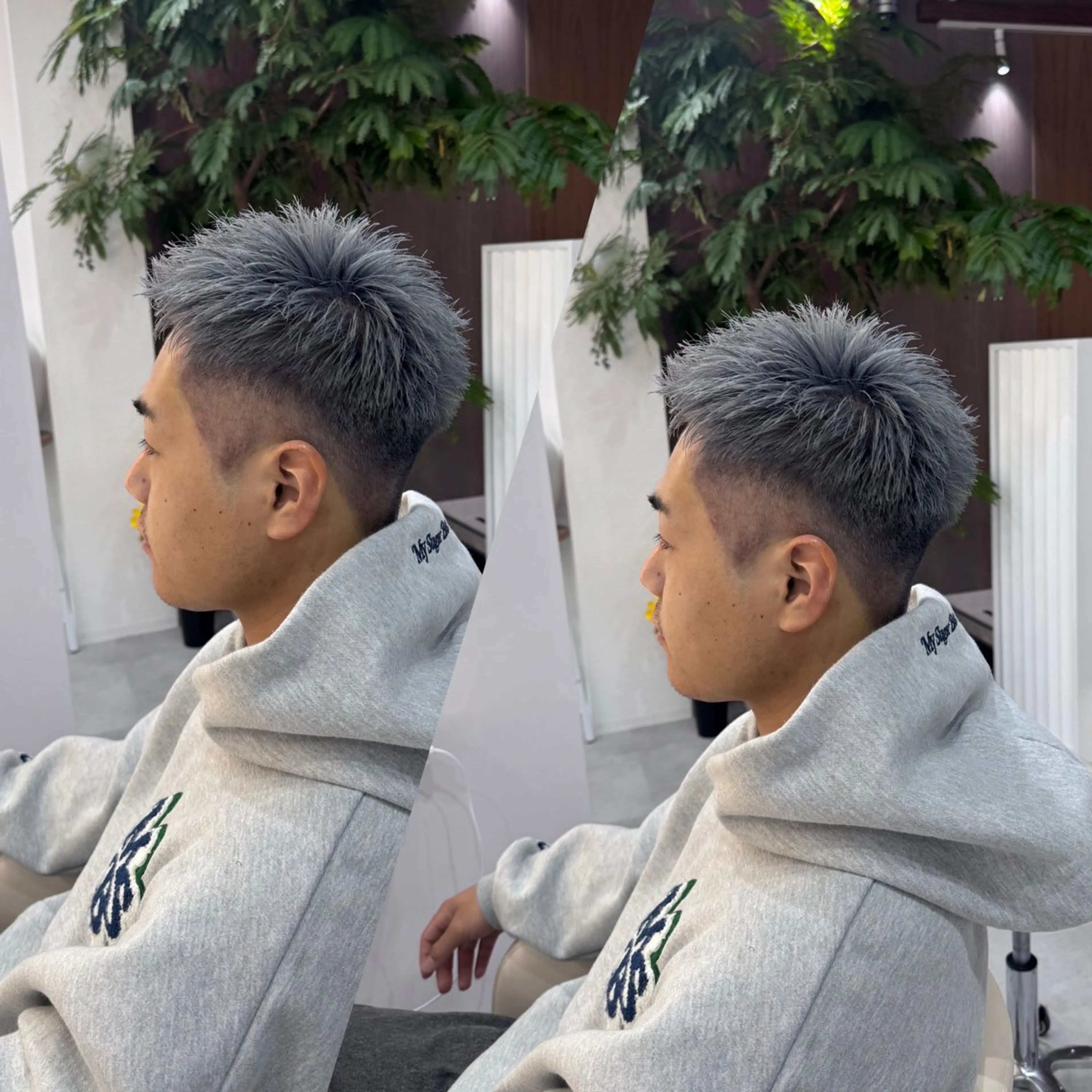 ショート カラー メンズ R/🤎 トレンドお任せOKのヘアスタイル