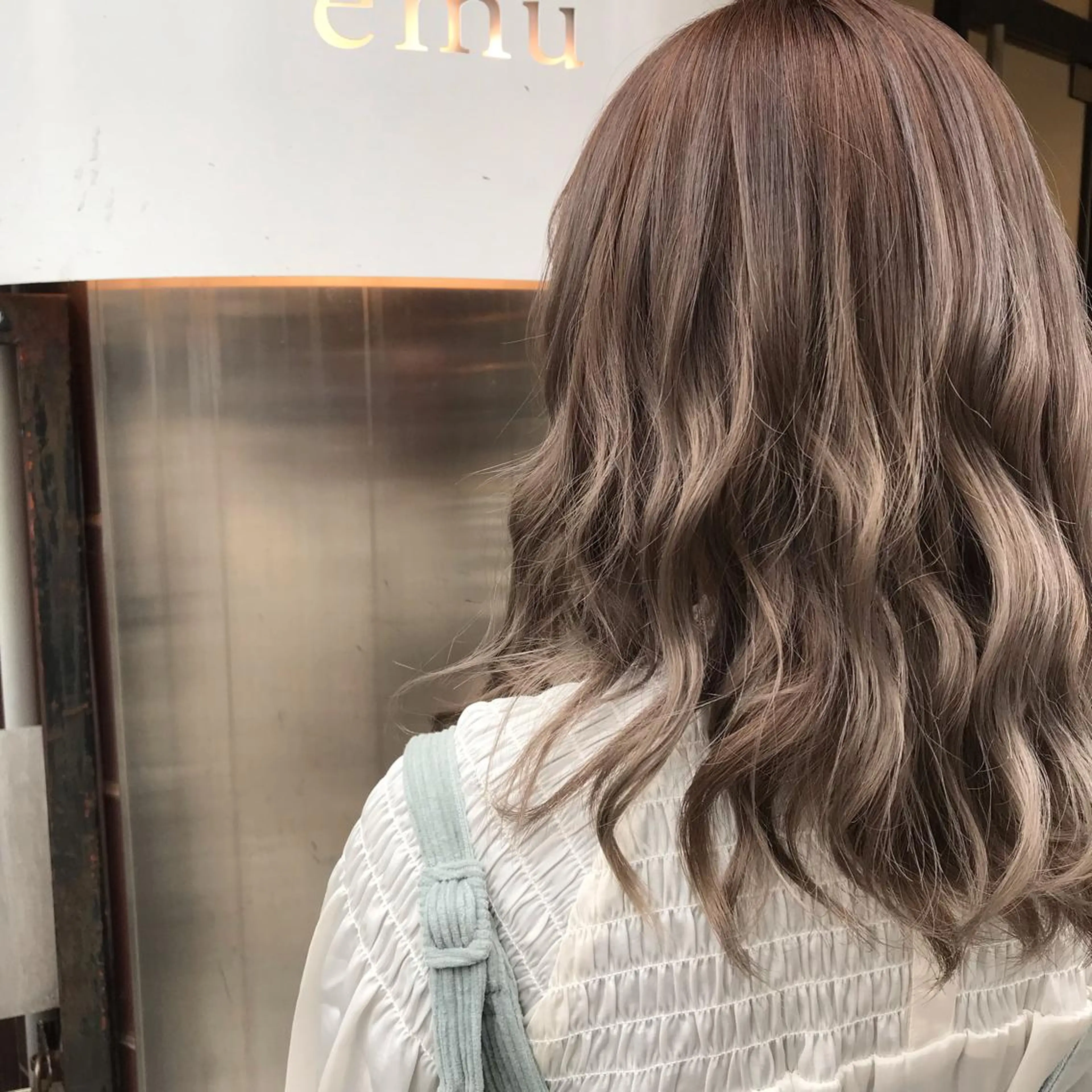 カラー ベージュカラー セピアベージュ Konatsu /似合わせスタイルのヘアスタイル