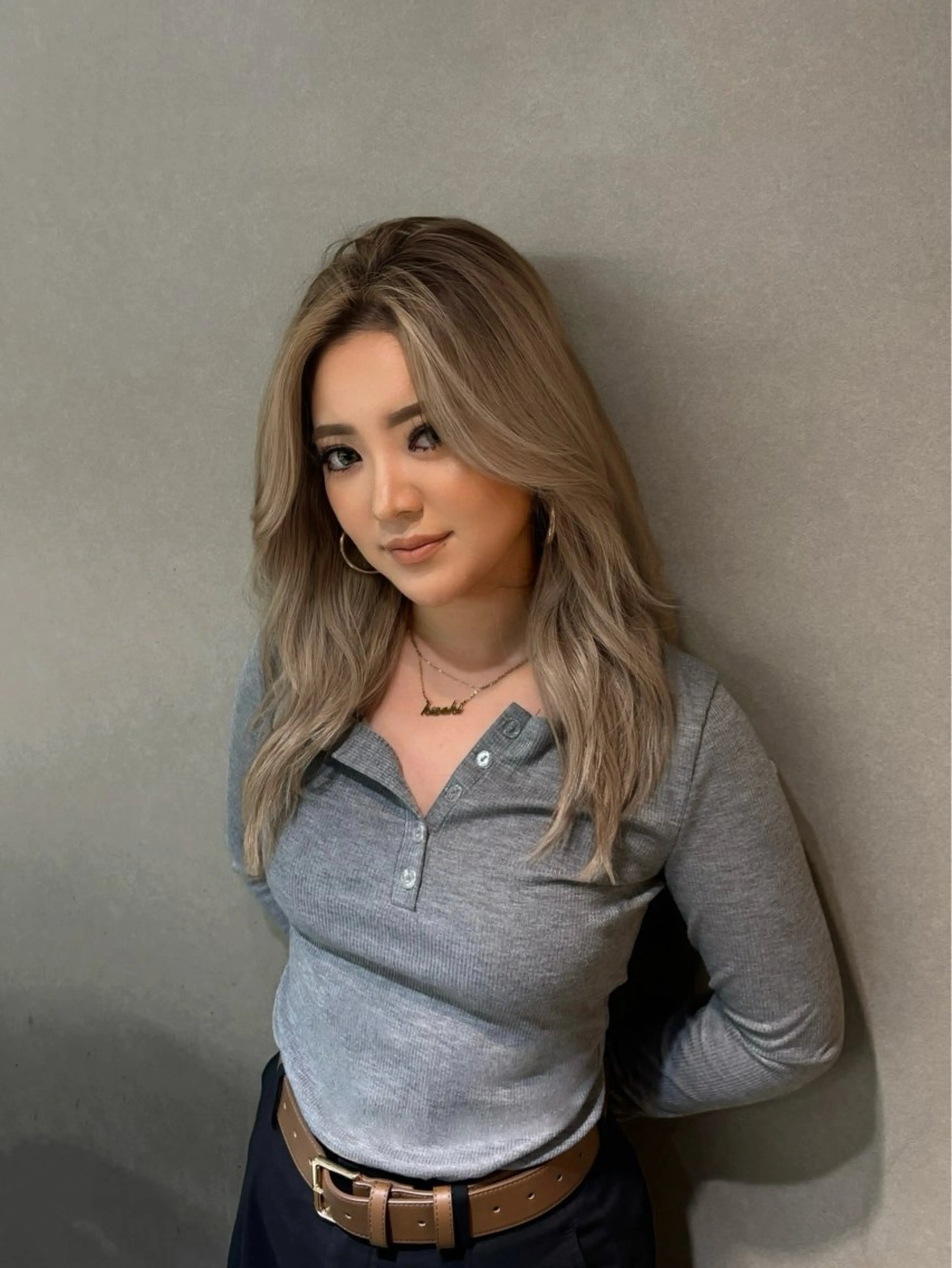セミロング カラー カット ヘアカラー トリートメント 💖難波レイヤー カット💖ツバサのヘアスタイル