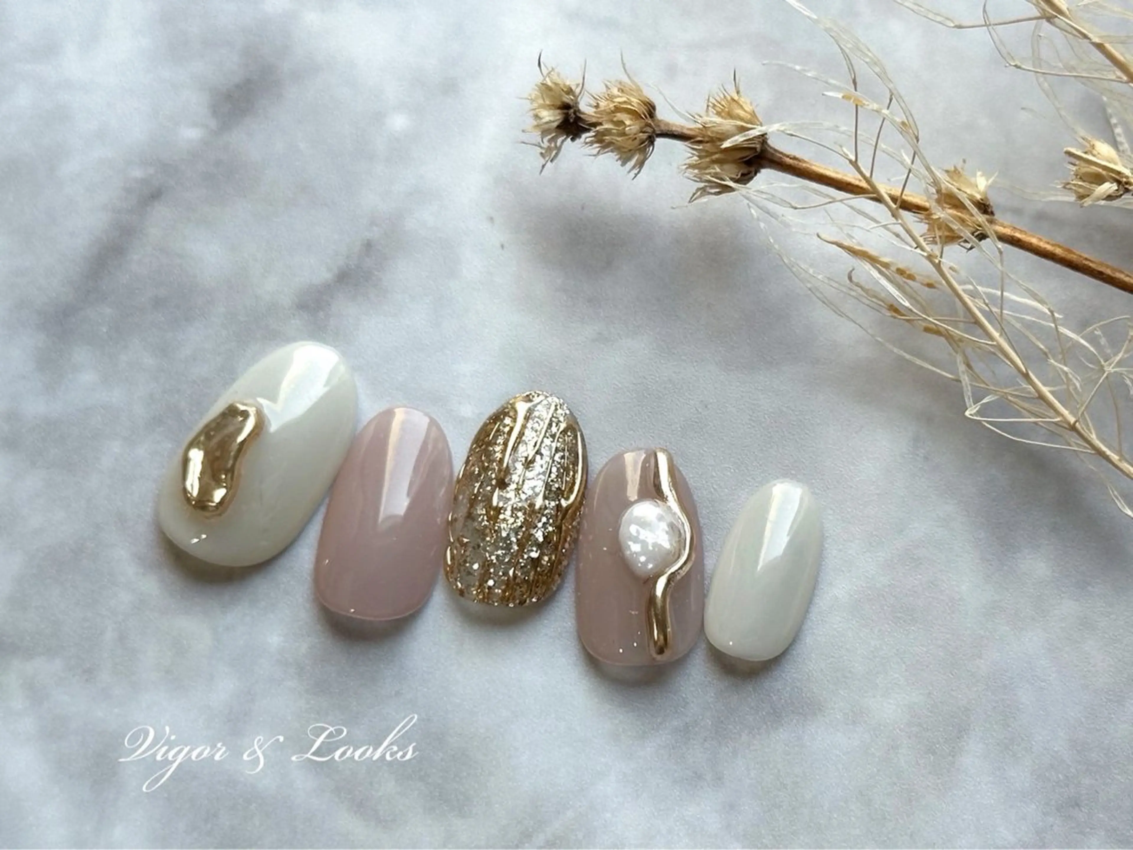 ネイル ハンドネイル Vigor＆Looks 白金所属・mng vigorのネイルデザイン