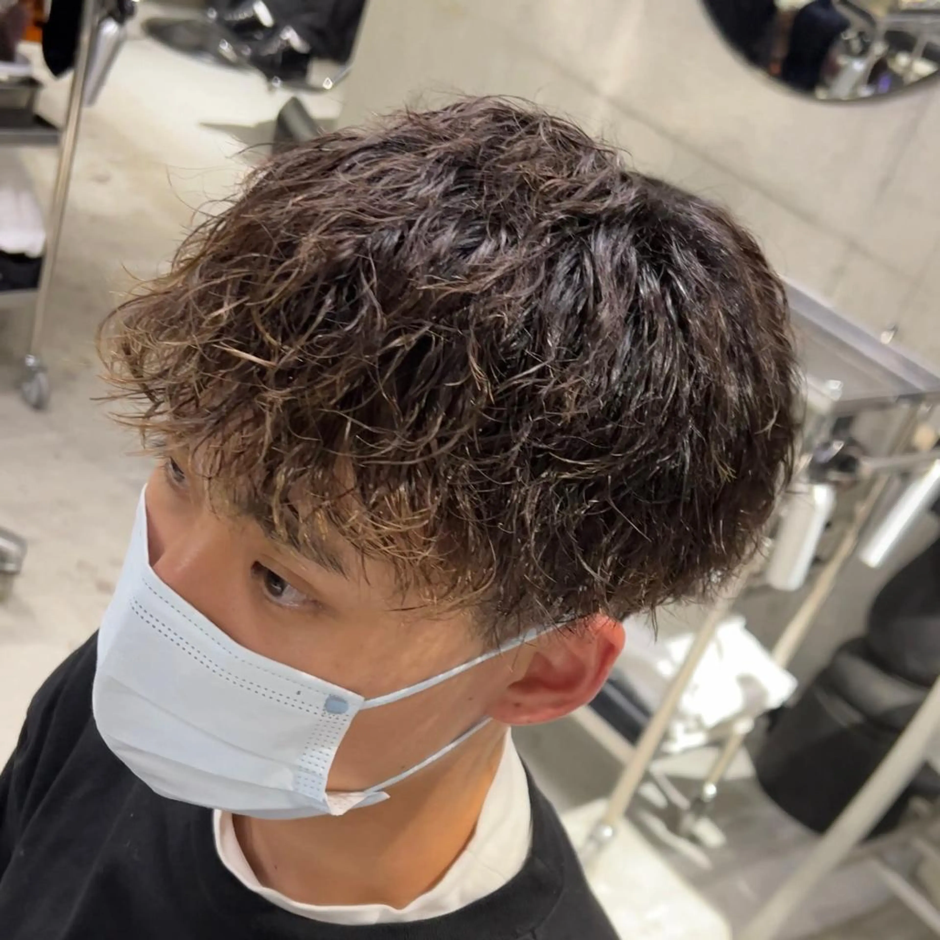 ショート パーマ メンズ カット パーマ Rea men's 原宿所属・藤井優大 店舗異動しましたのその他イメージ