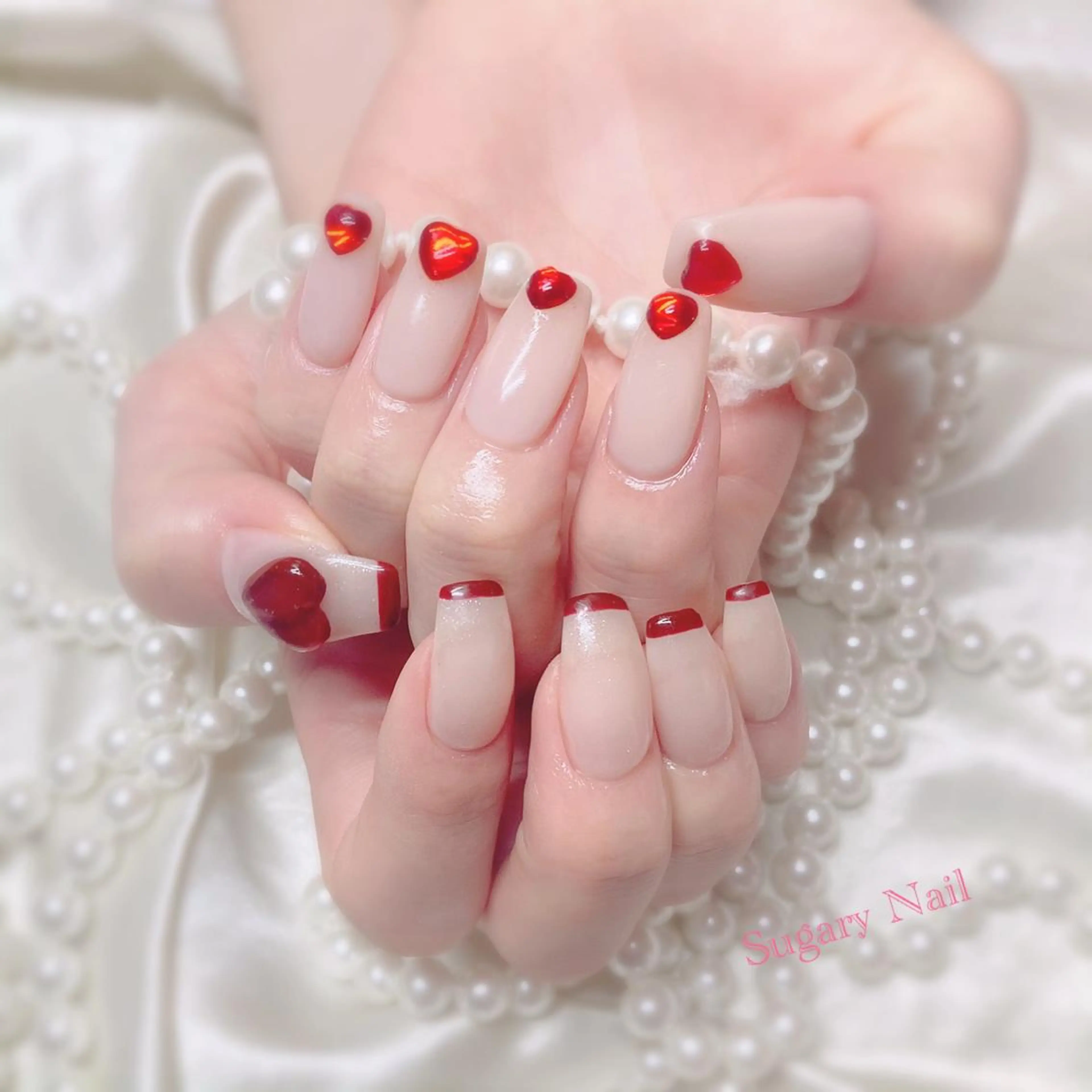 ネイル ハンドネイル フットネイル SugaryNail Rinaのネイルデザイン