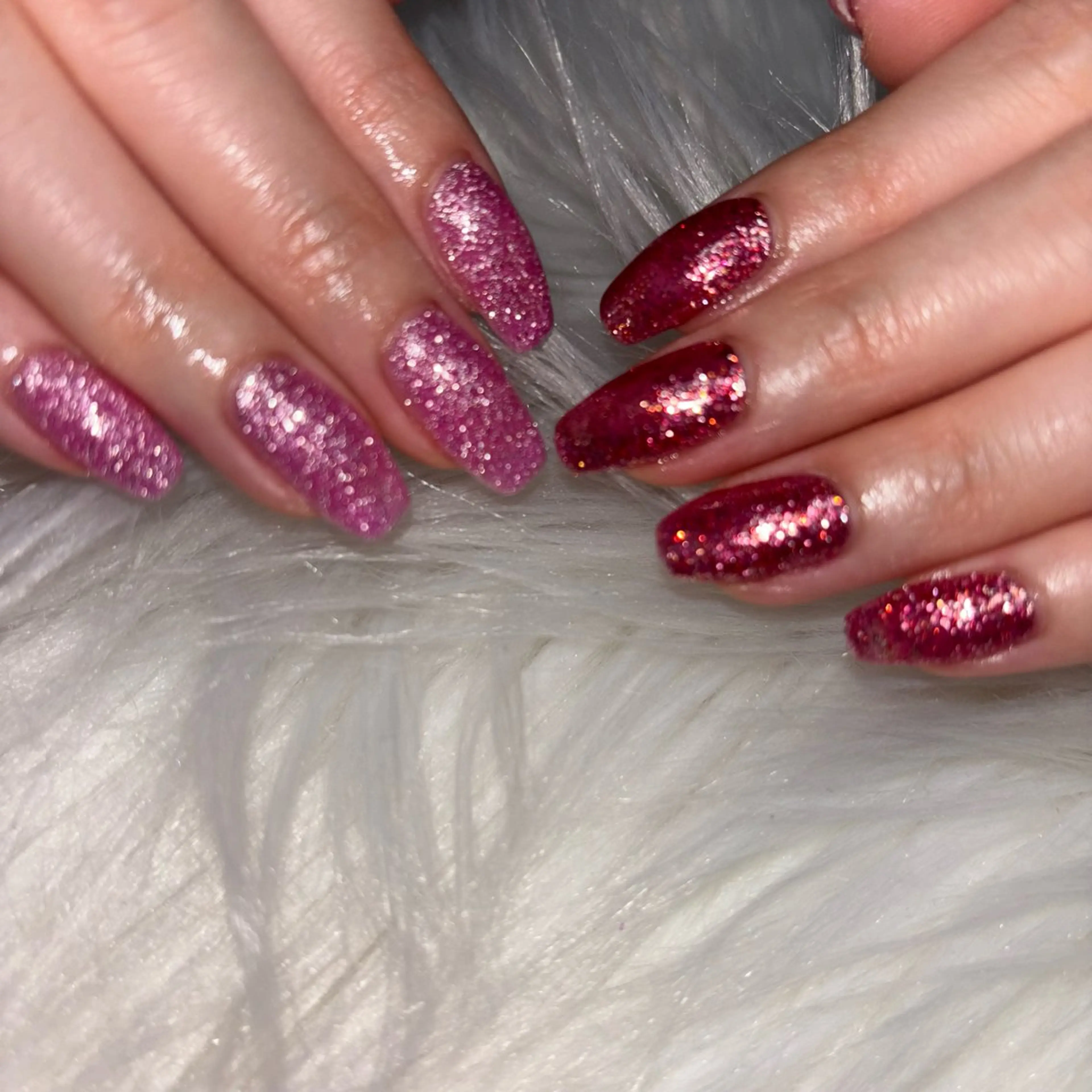 ネイル ピンク RE💟N.NAIL ラテン系お姉さんのネイルデザイン
