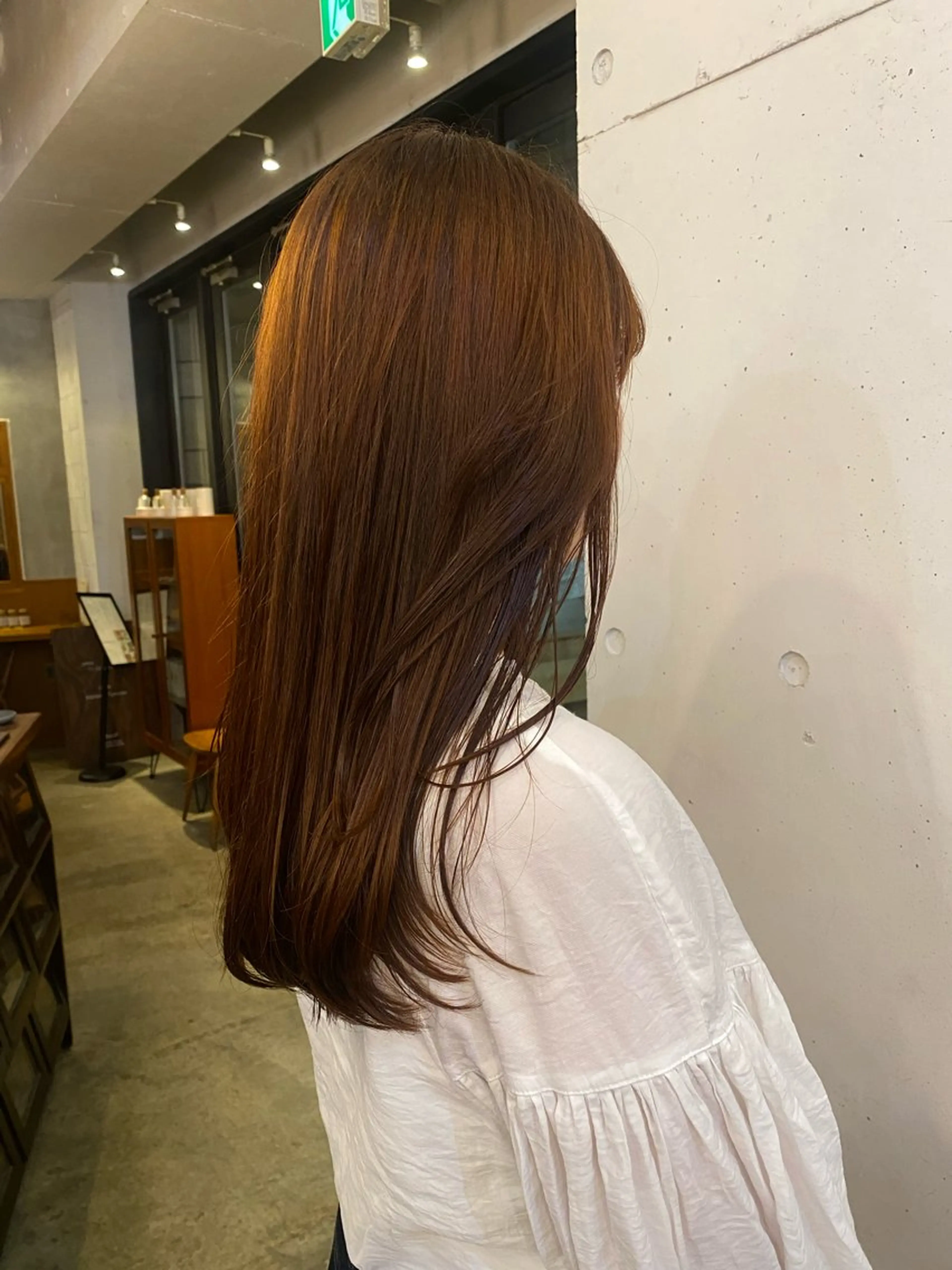 ミディアム カラー ヘアカラー 似合わせカット カラー🪿 moeのヘアスタイル