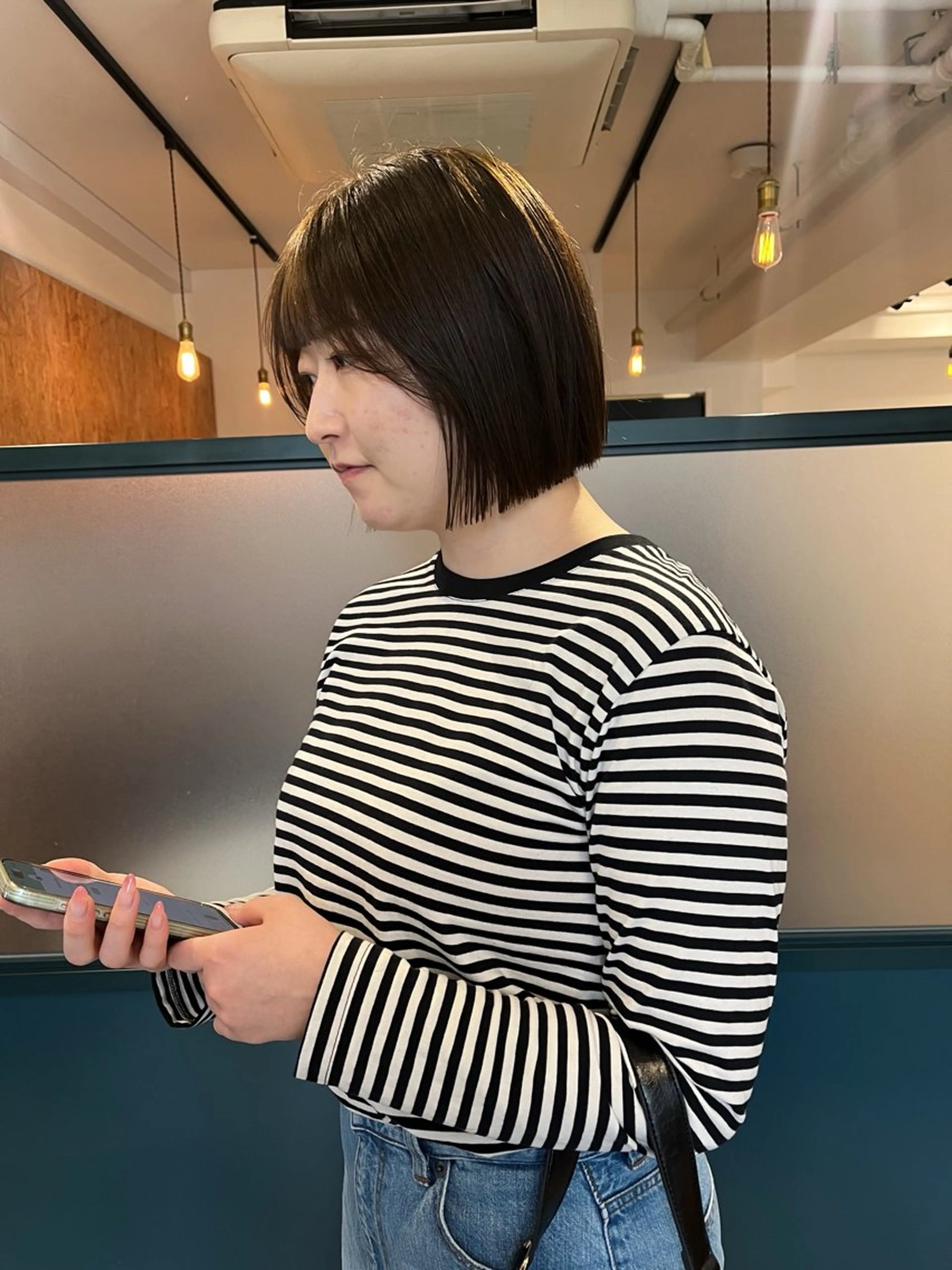 ショート カラー 暖色カラー 🌼クニトウメイのヘアスタイル