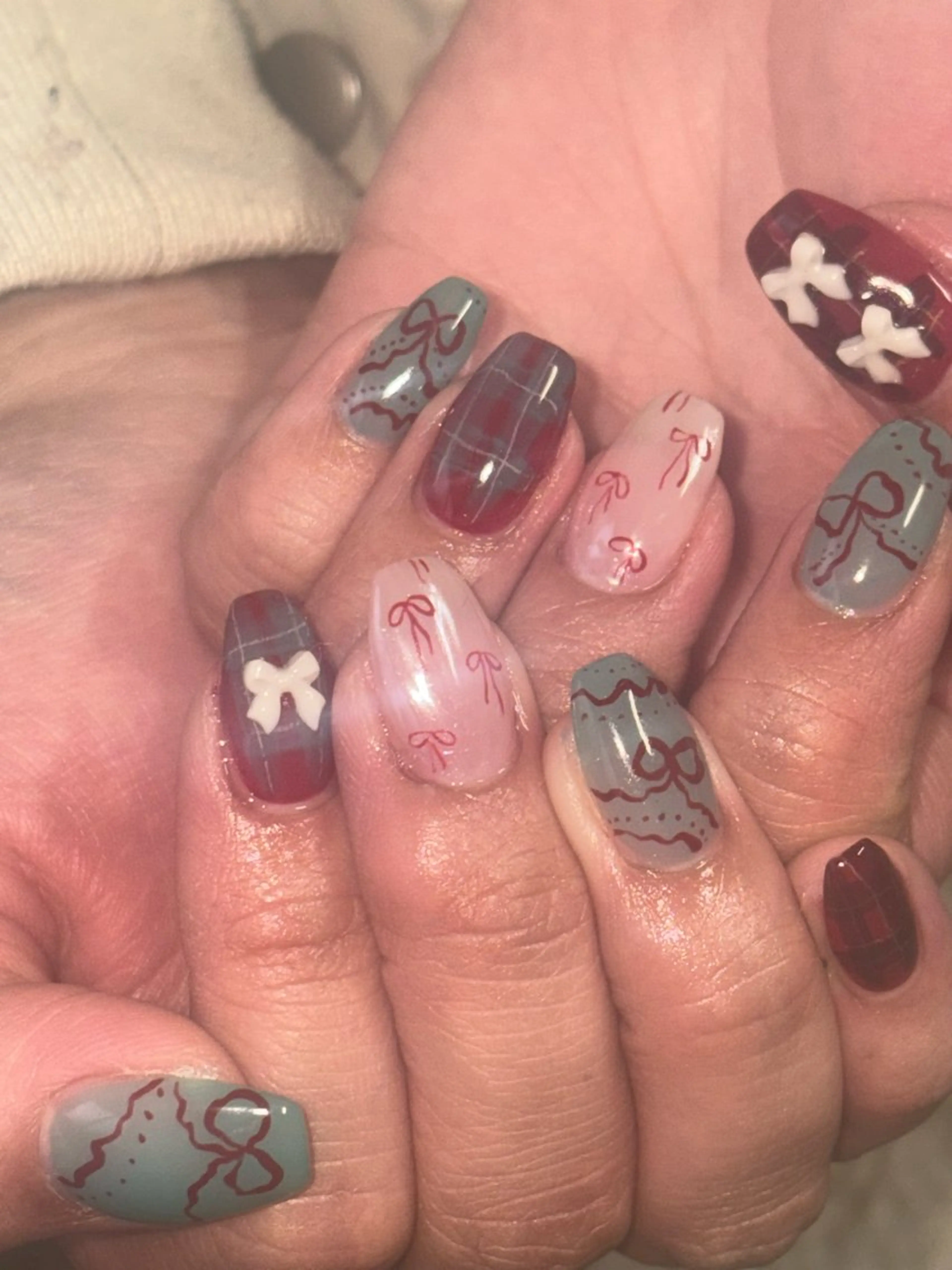 メンズ ネイル ハンドネイル akari✨ 韓国風、メンズネイルのネイルデザイン