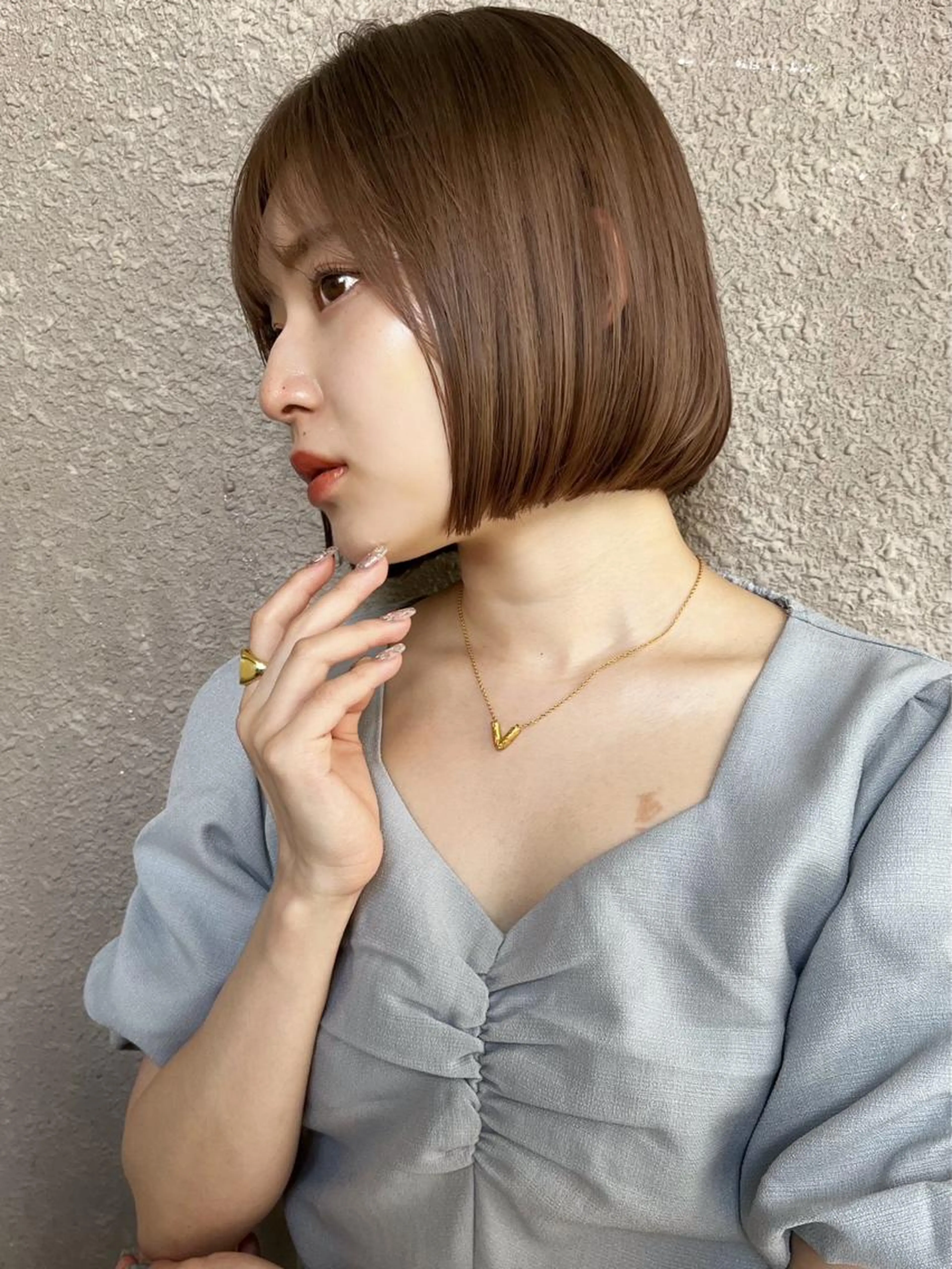 ポイント💫💫（前髪、顔周り）美髪縮毛矯正💎💎＋【似合わせカット】✂️🎀＋クイックトリートメント🫧🫧🫧の写真