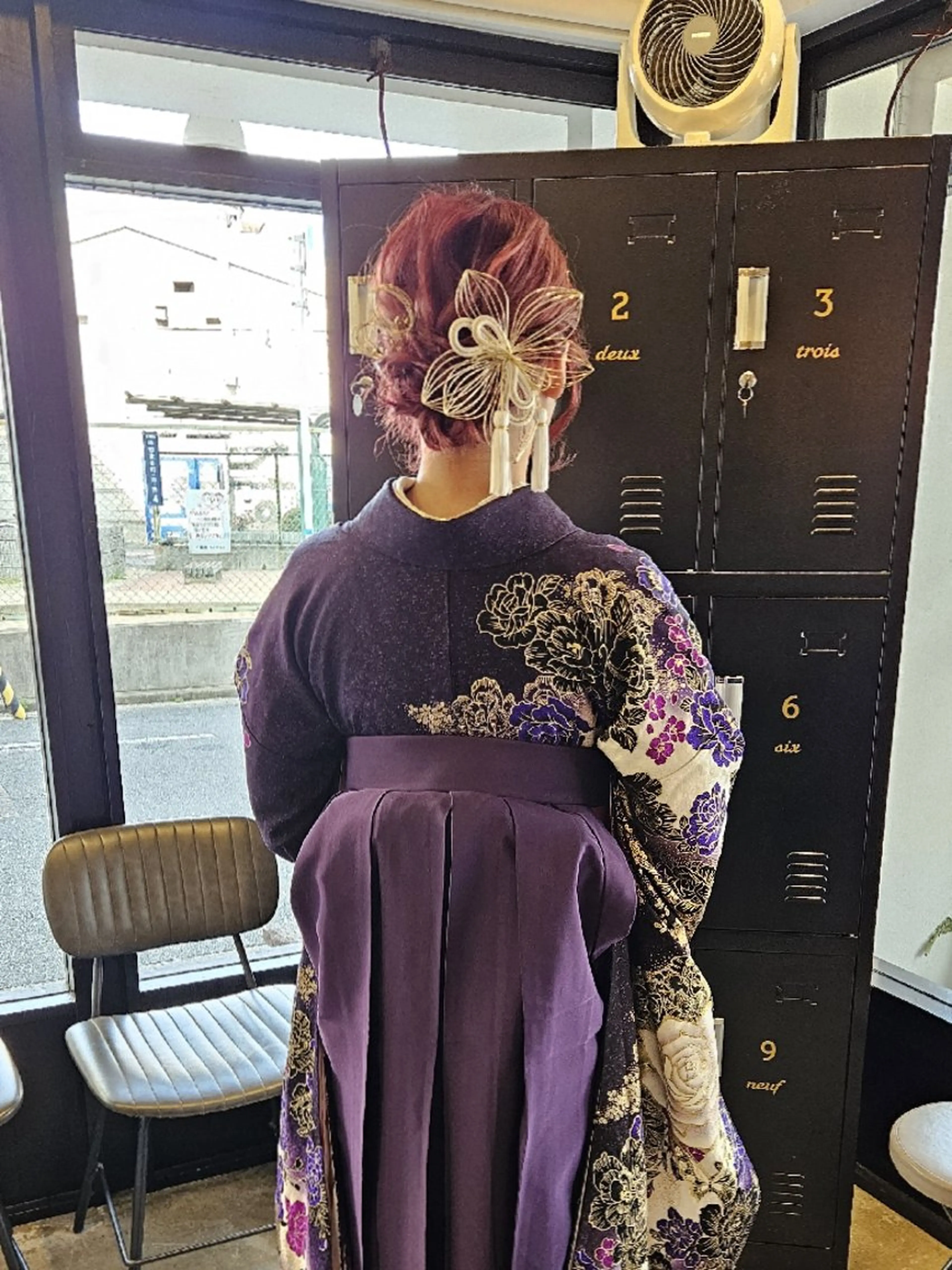 卒業式着付け+ヘアセット🎀の写真