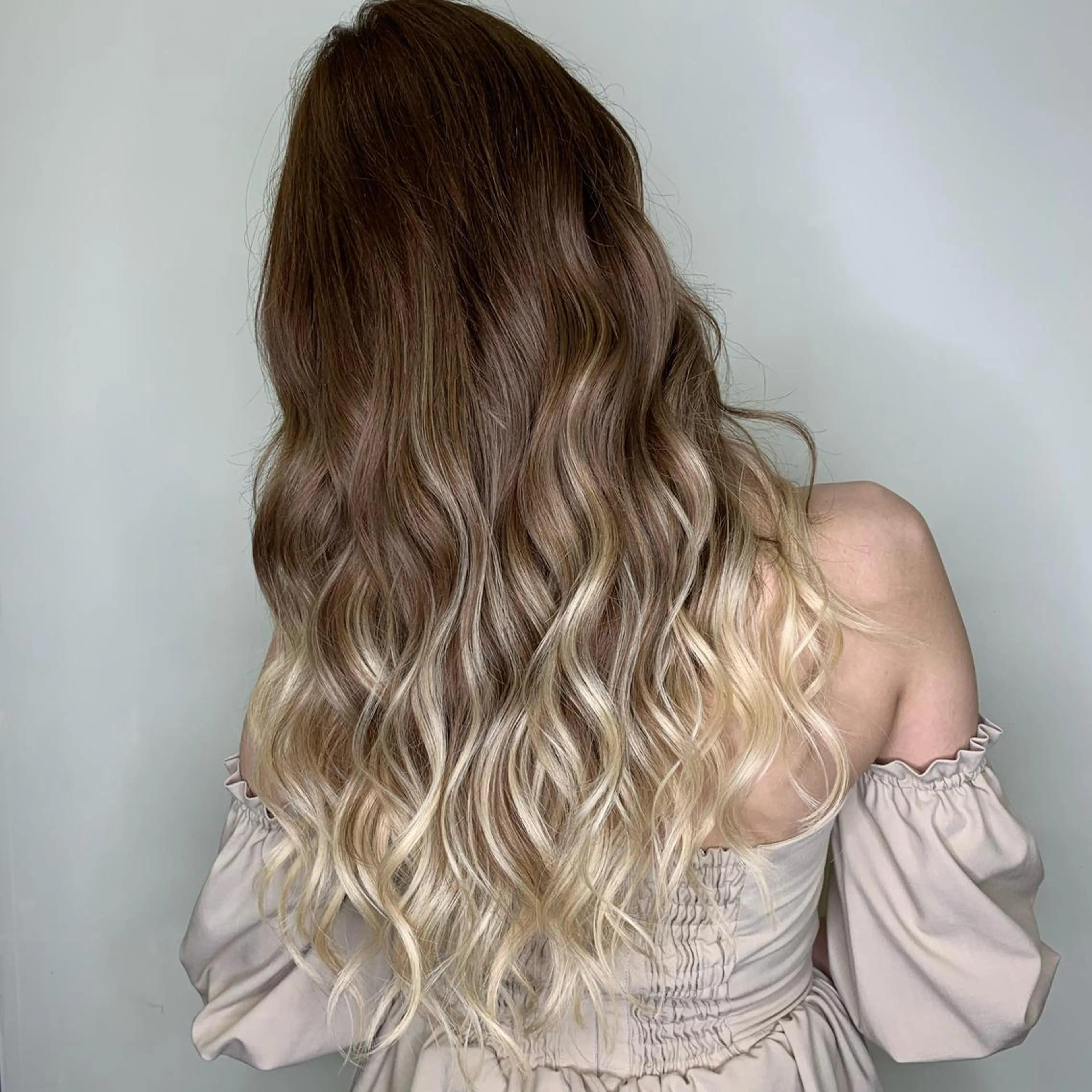 ロング カラー 渋谷/複雑履歴を救う サロン🤍なじむエクのヘアスタイル