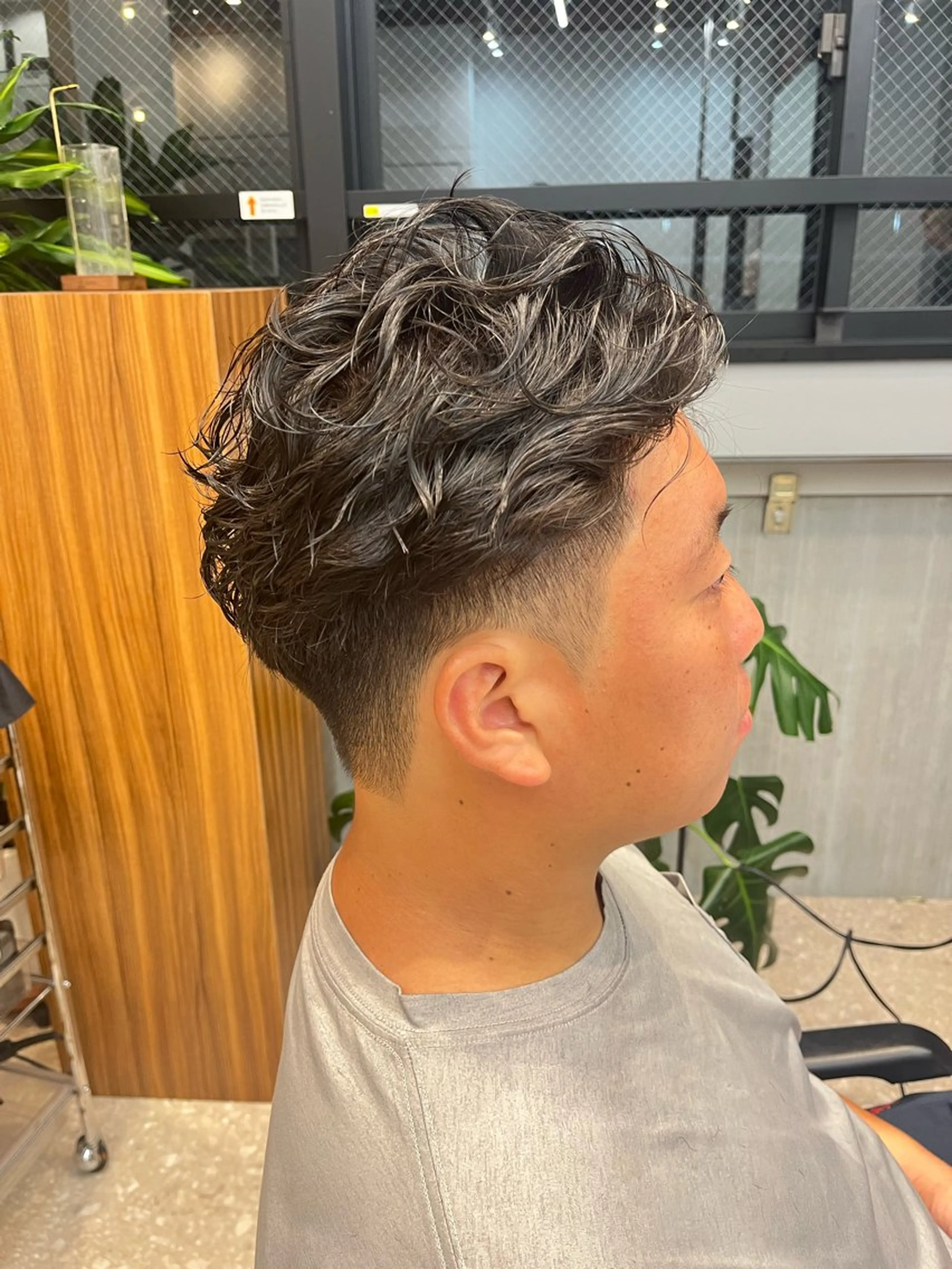 ショート パーマ メンズ メンズパーマ メンズショート ショートヘア スパイラルパーマ ✨fifth /佐藤楓花✨️のヘアスタイル