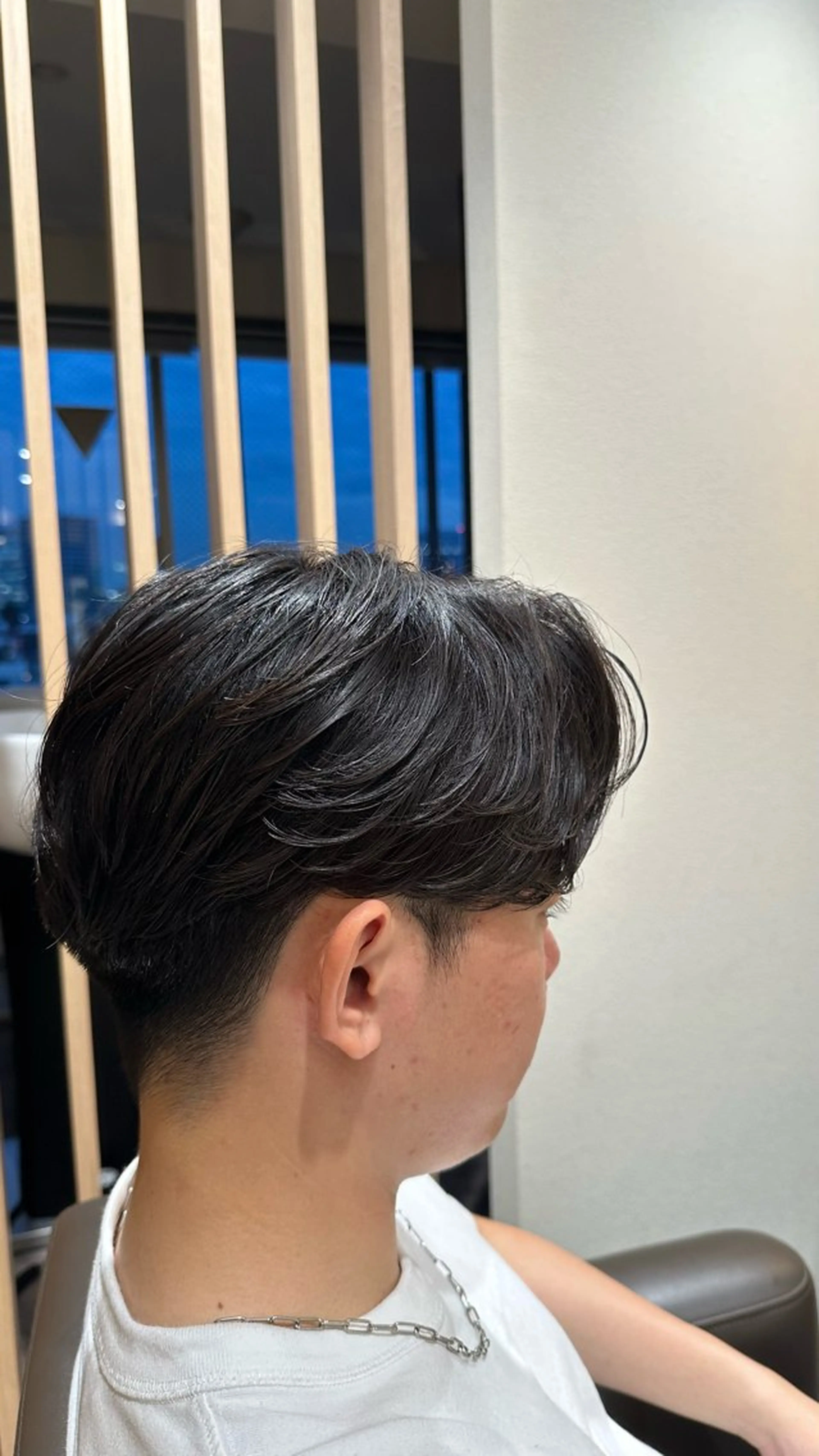 パーマ メンズ カット パーマ 【メンズパーマ】比嘉 啓人のヘアスタイル