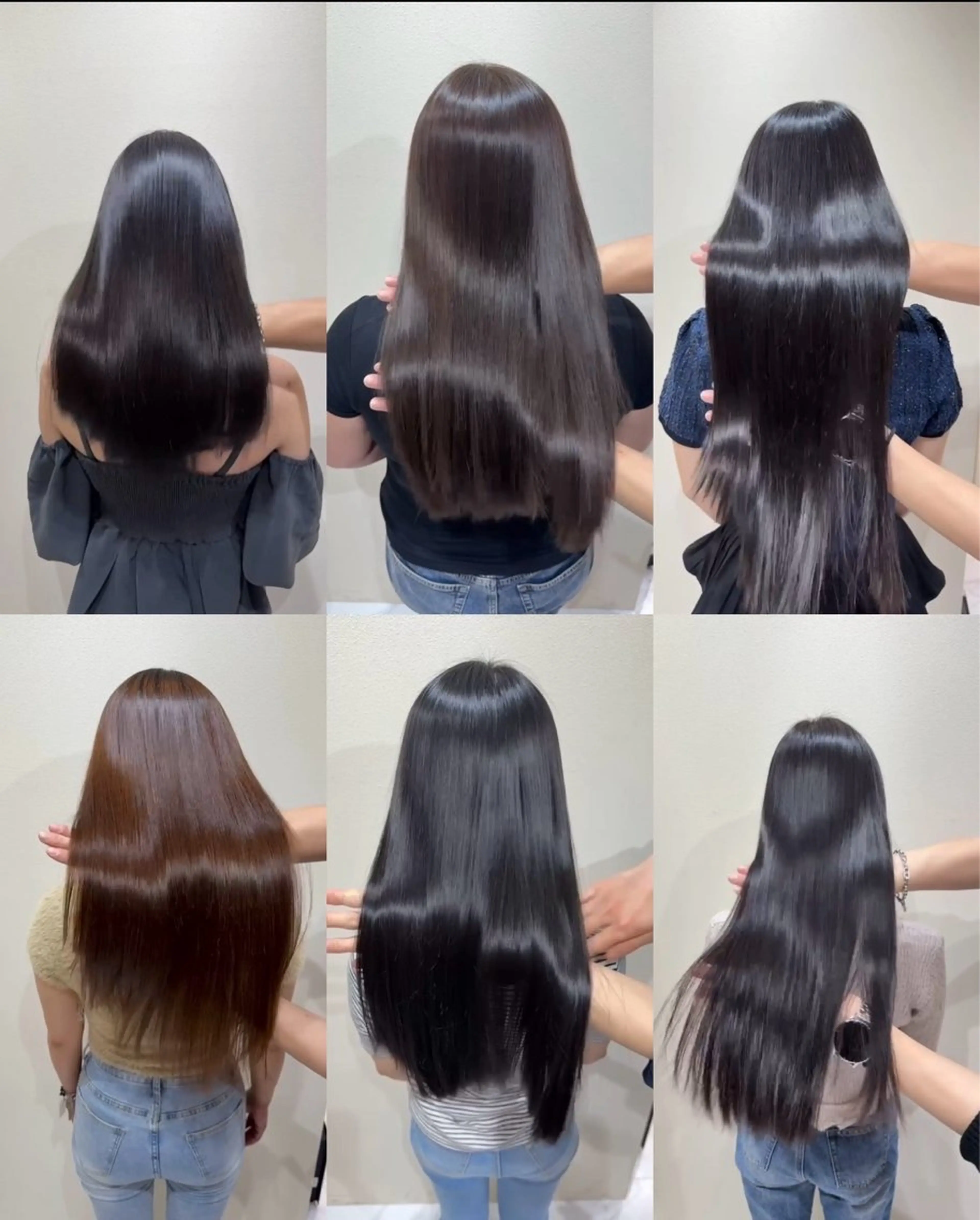 ロング カット ヘアカラー 縮毛矯正 トリートメント 髪質改善縮毛矯正🫧 村上蒼生のヘアスタイル