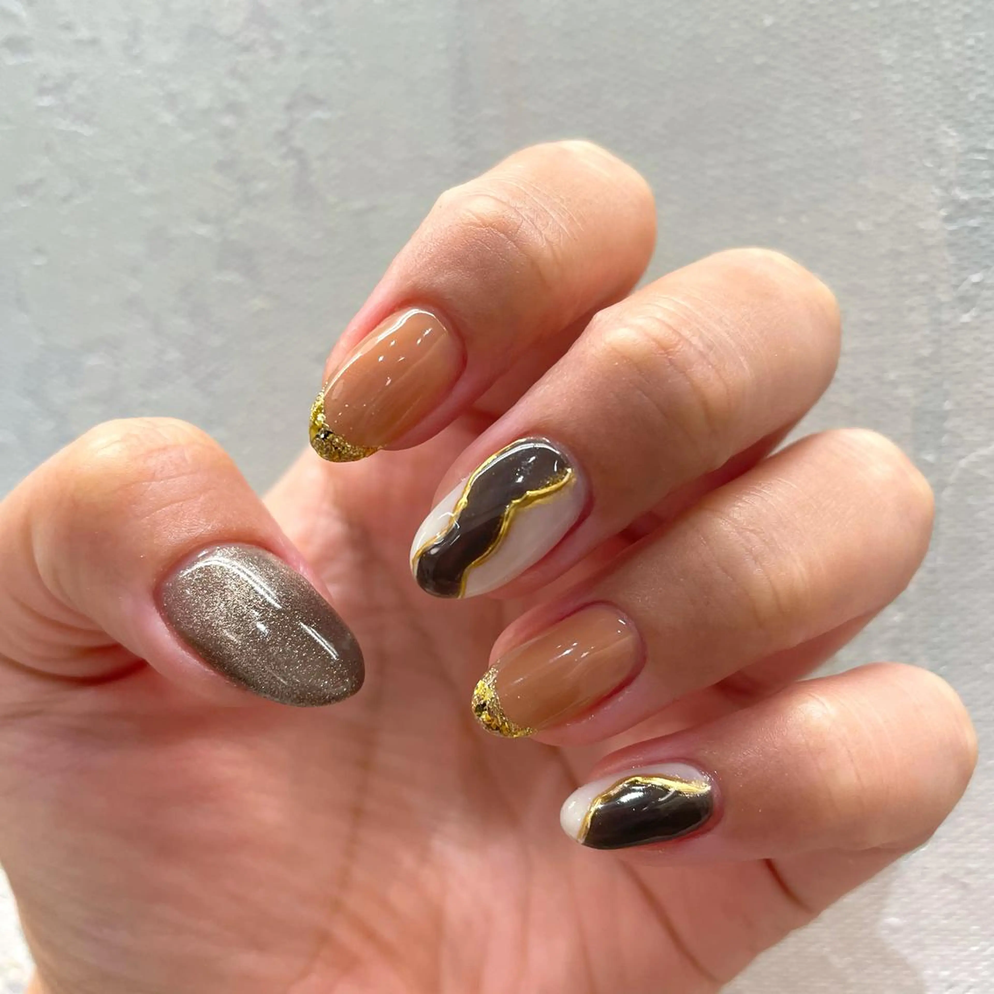 ネイル 持ち込み nailsalon mio  Rieのネイルデザイン