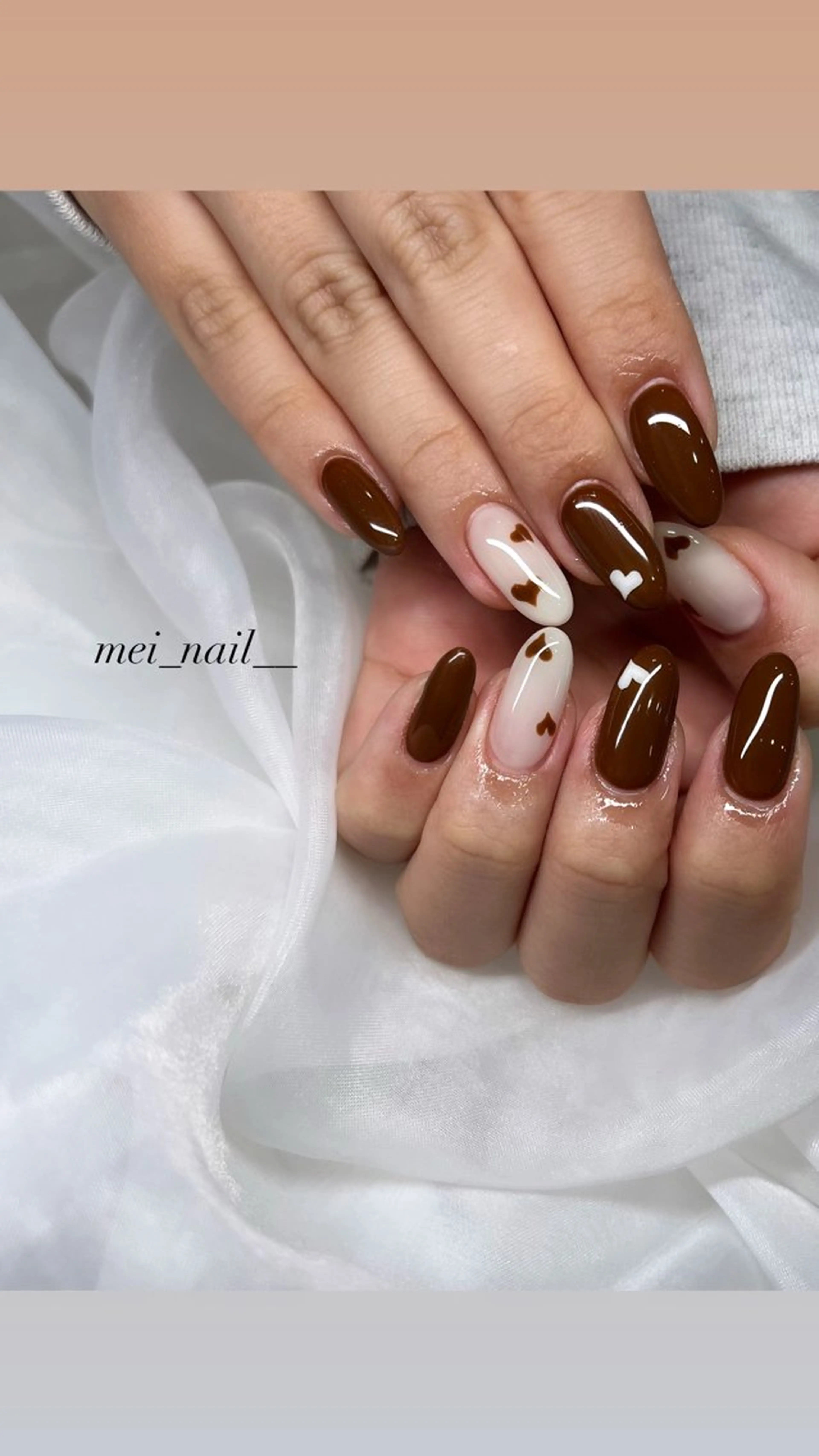 ネイル ハンドネイル est nail所属・永山 芽生子のネイルデザイン