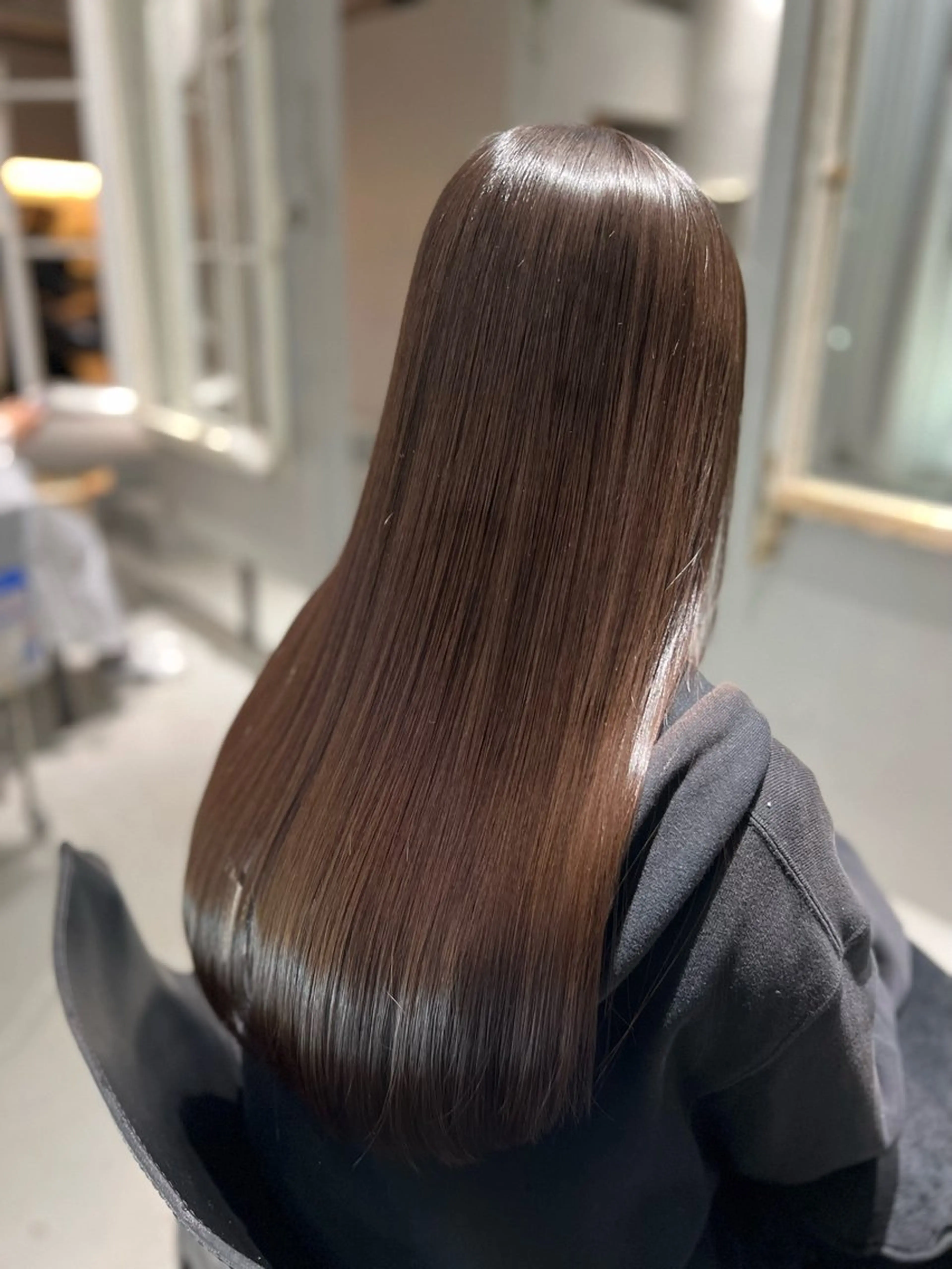 ロング 縮毛矯正 🖤美髪師🖤 縮毛矯正🥀emiのヘアスタイル