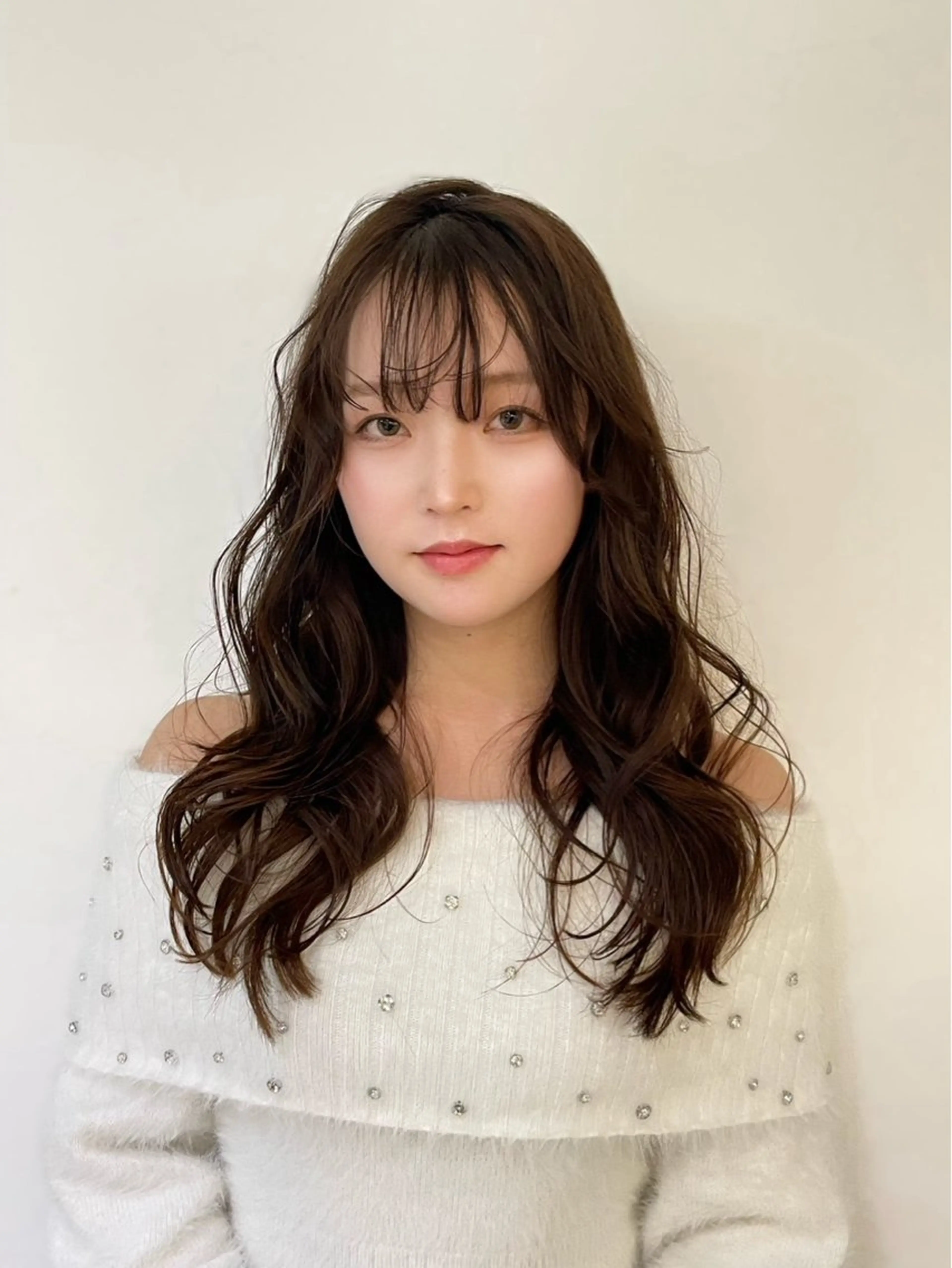 ロング パーマ ALBUM新宿所属・リクト /レイヤーカットのヘアスタイル