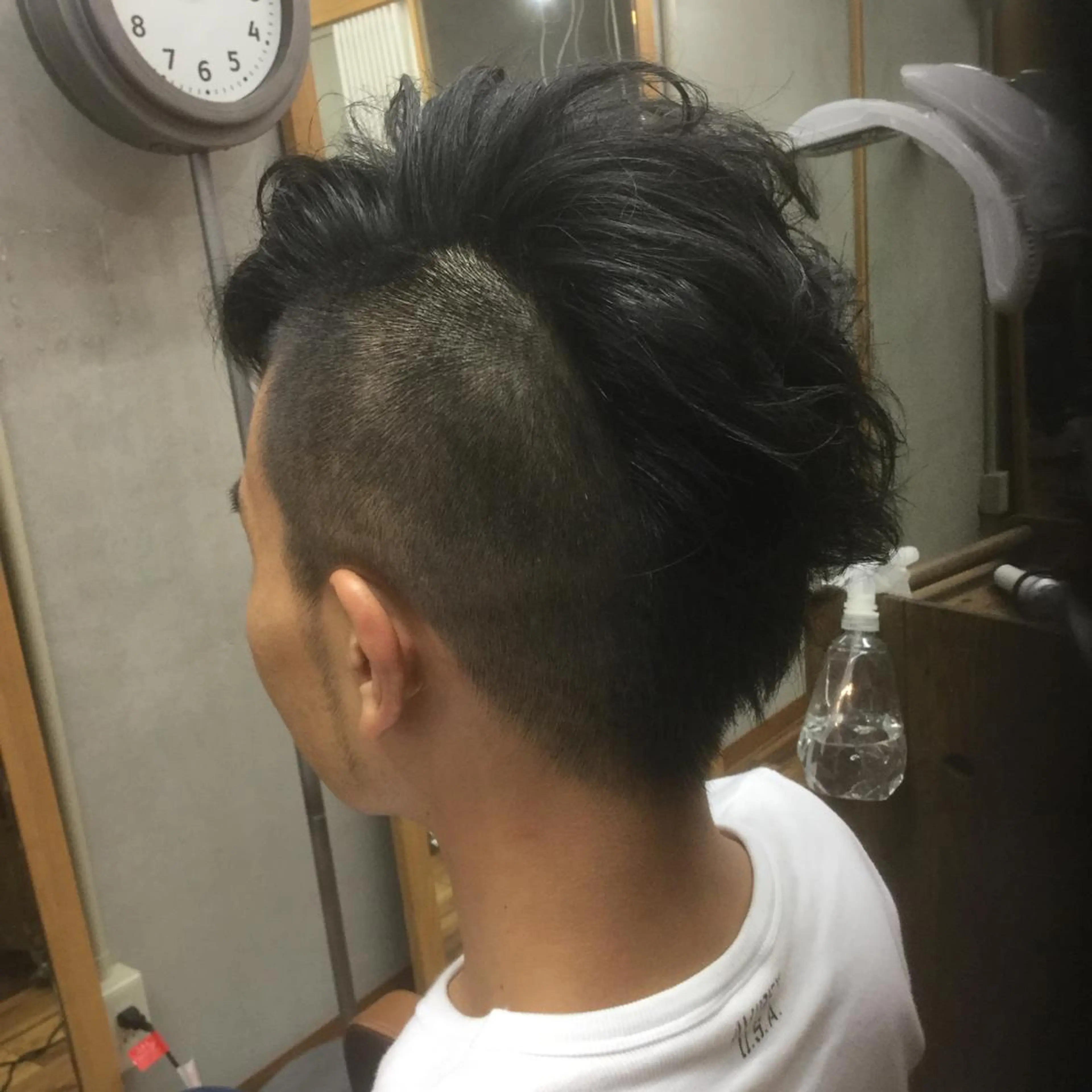 メンズ モヒカン 後藤 健史のヘアスタイル