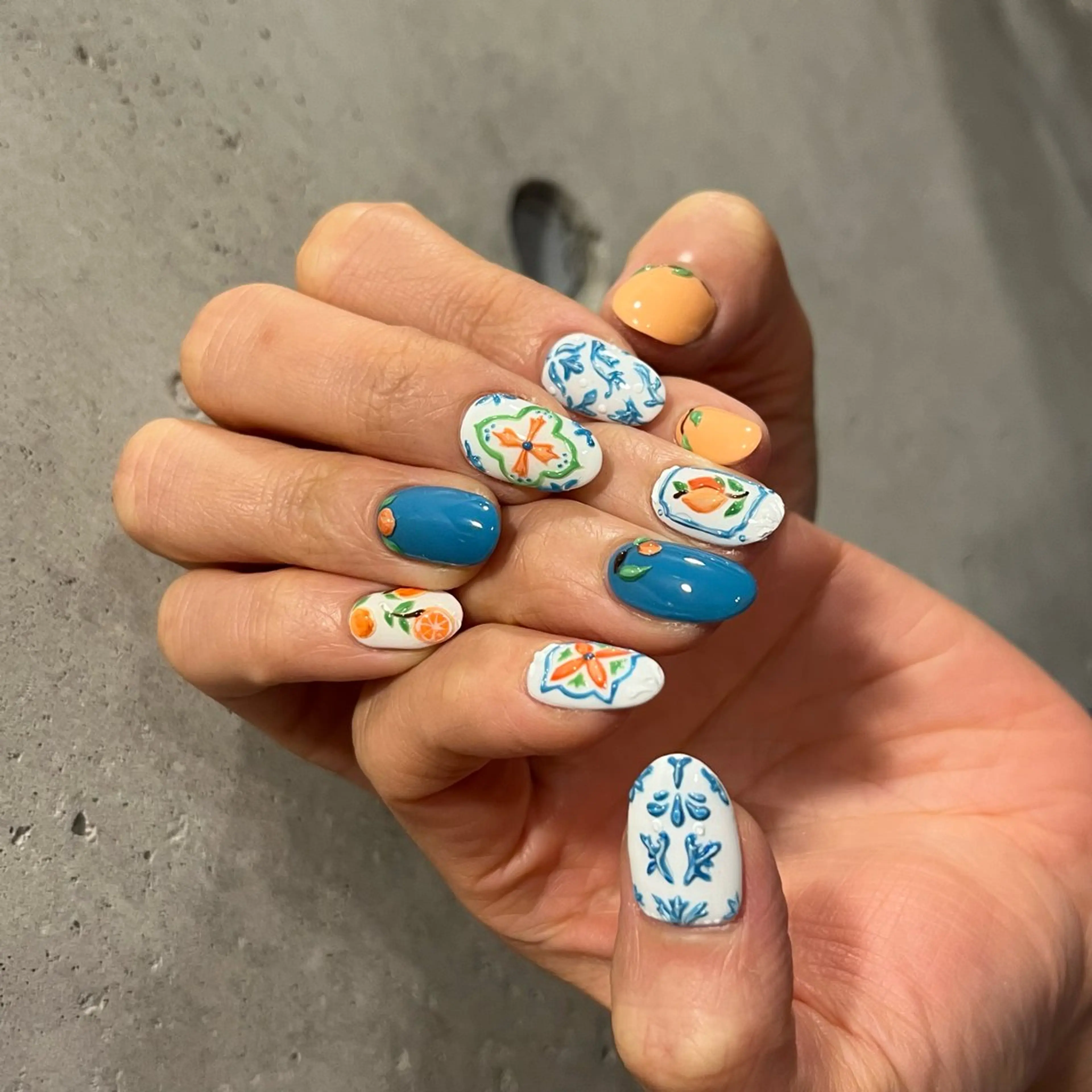 ネイル ハンドネイル Lélia nail Himariのネイルデザイン