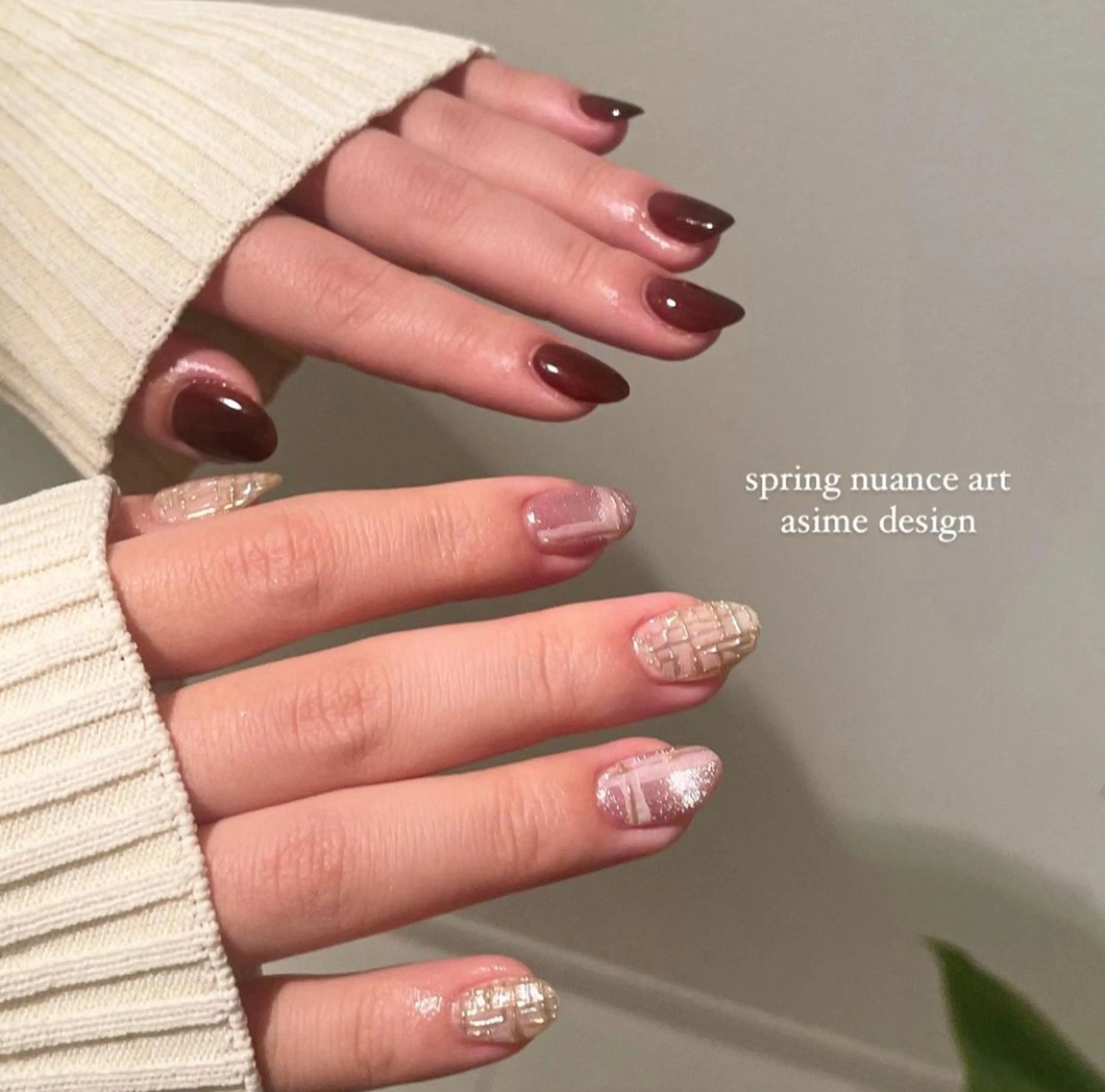 ネイル ニュアンスネイル pétit所属・pétit hiyoriのネイルデザイン