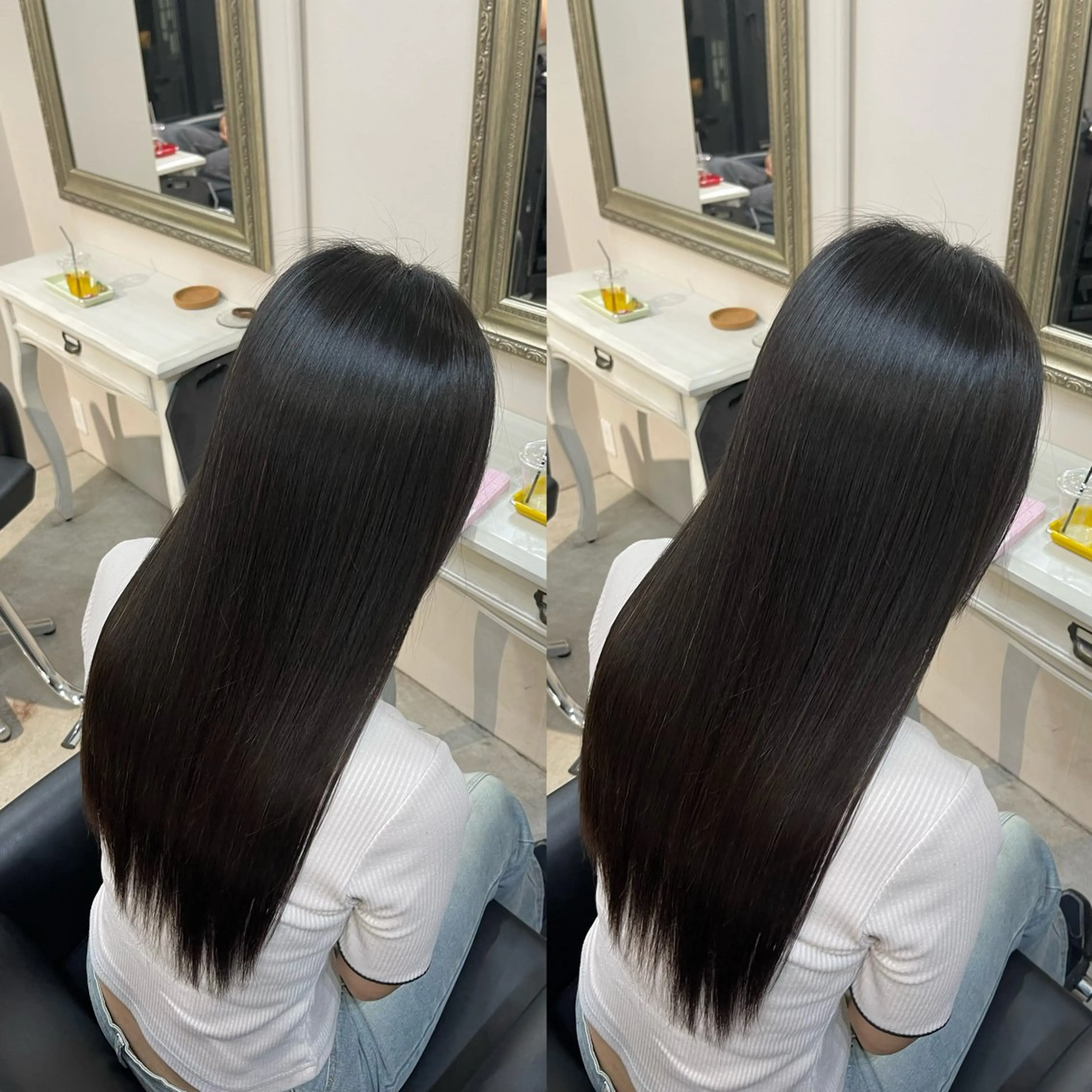 ロング カラー カット 縮毛矯正 トリートメント レイヤー/ 髪質改善/NENEのヘアスタイル