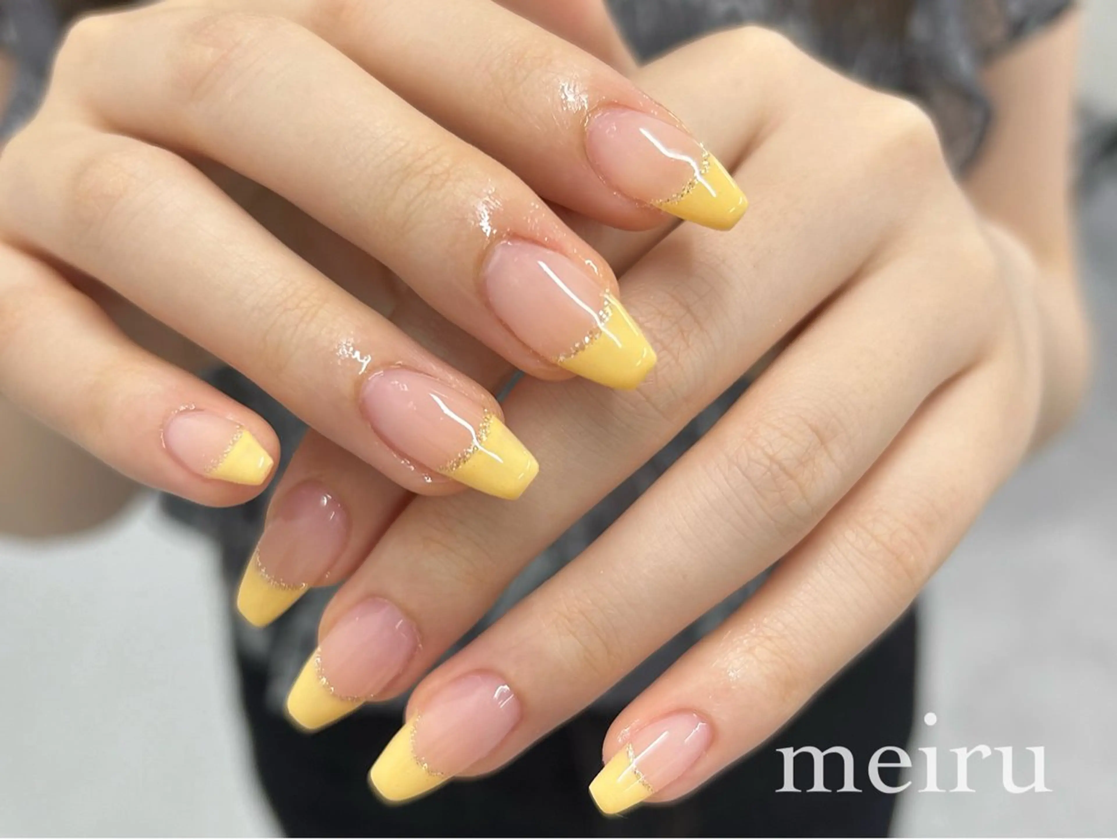 ネイル フレンチネイル 🤍meiru 🤍ネイリストのネイルデザイン